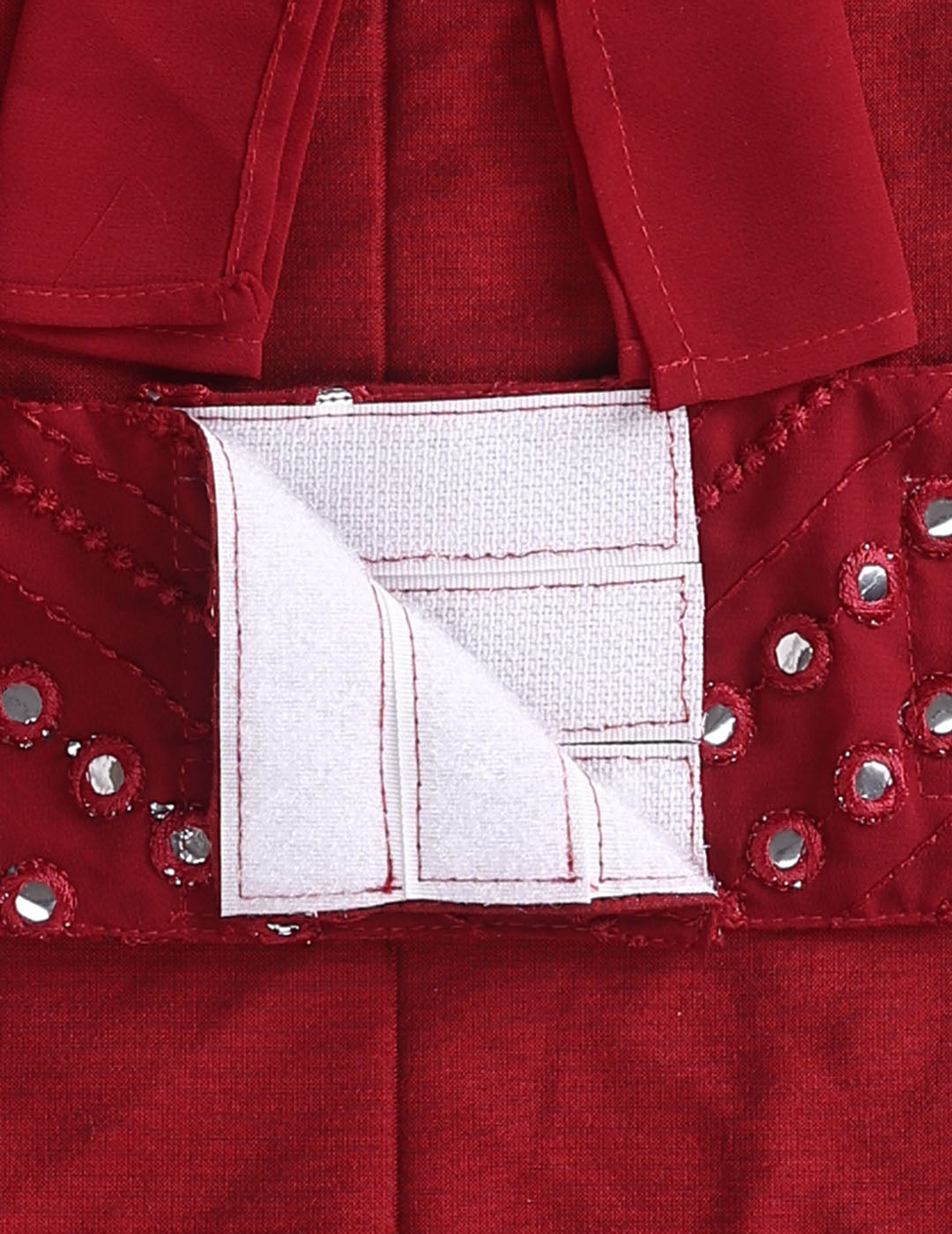 Dogs Allover Mirror Work Silk Blend Embroidered Kurta With Dupatta