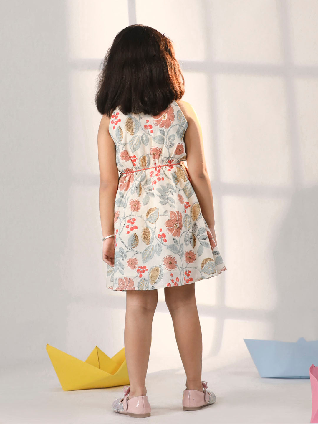 Girl's' Multi Color Dress