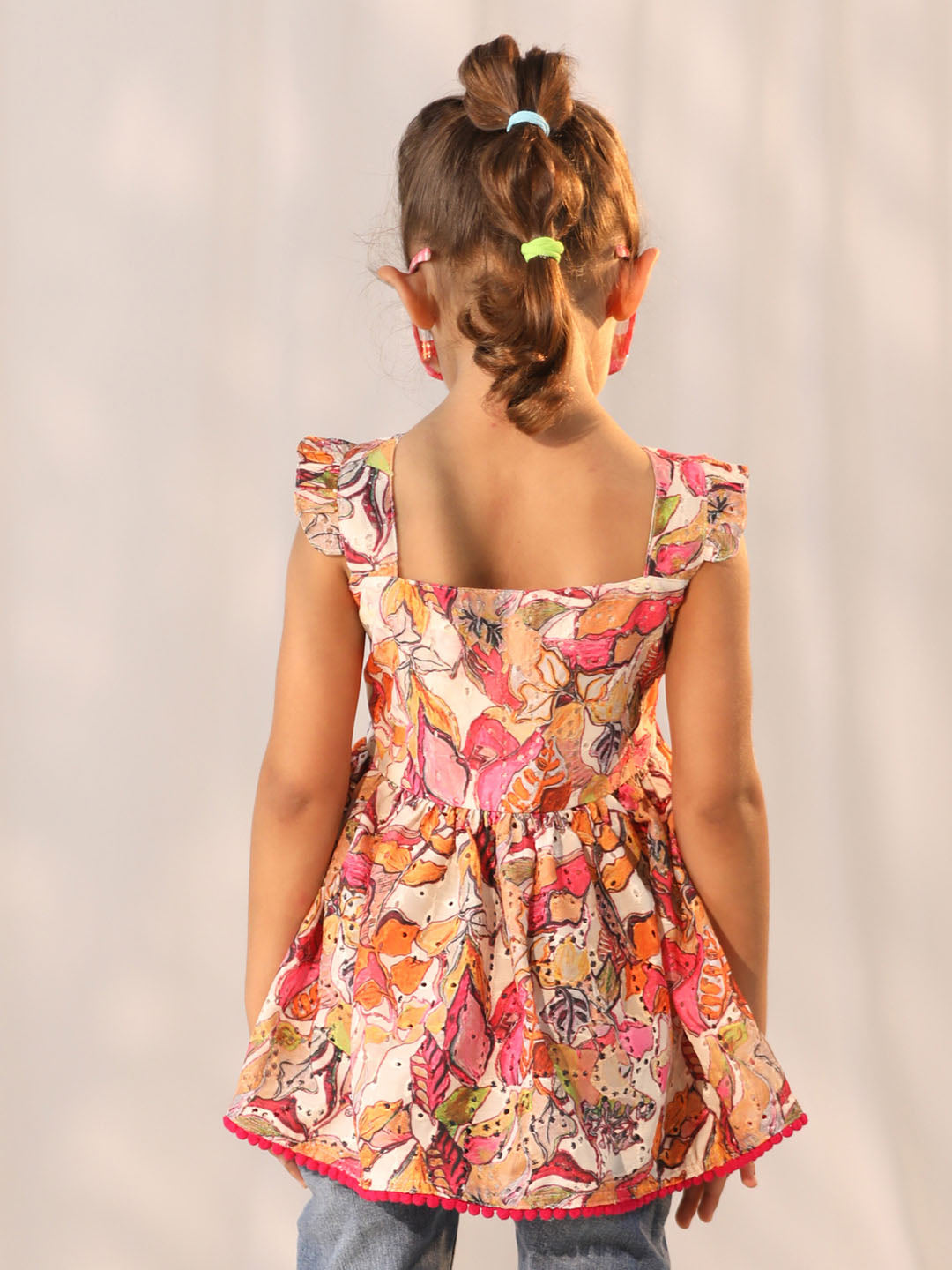 Girl's' Multi Color Tunic