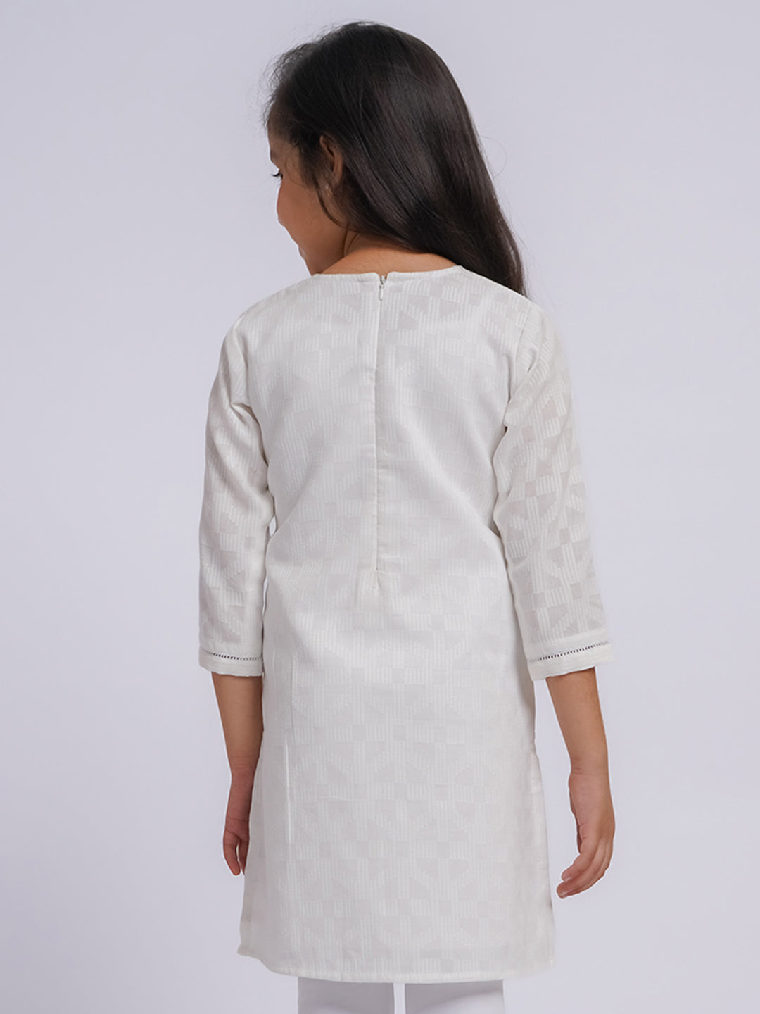 Girls Cotton Kurta Set