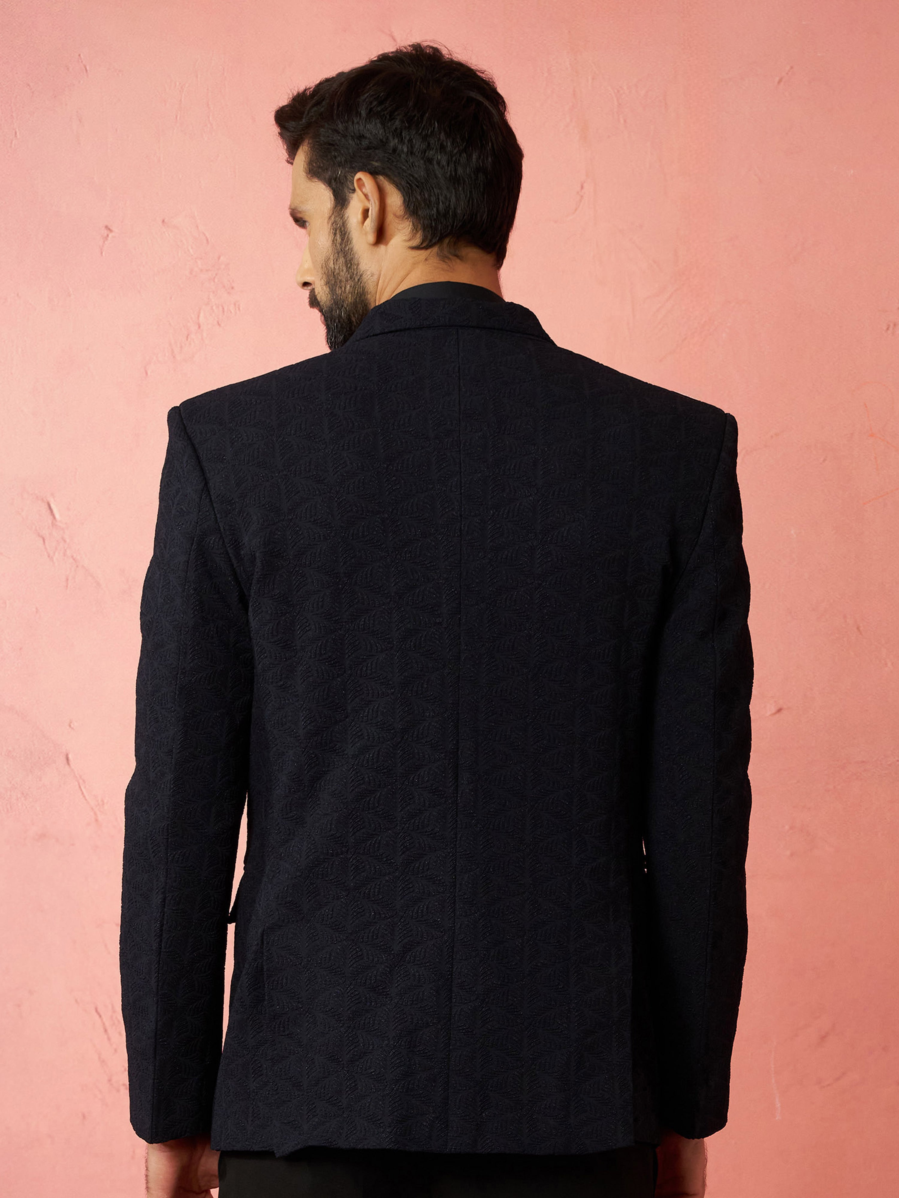 men’s blazer and straight pant set