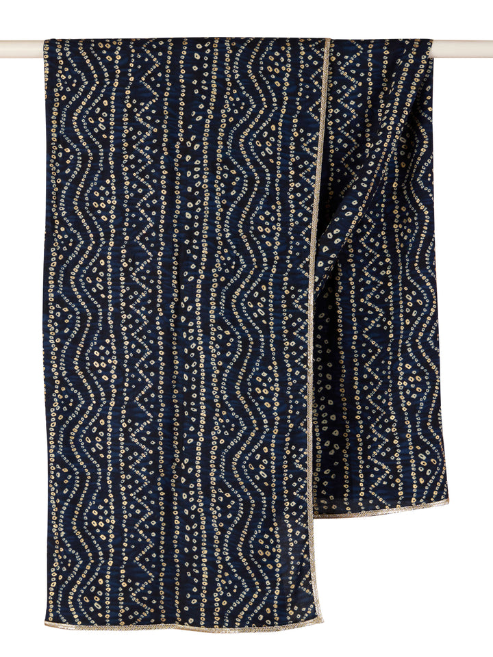 silk blend dupatta for men