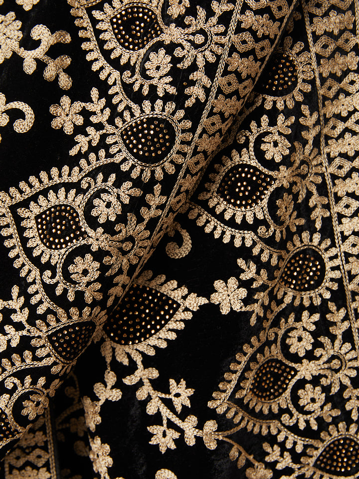 embroidered dupatta for men
