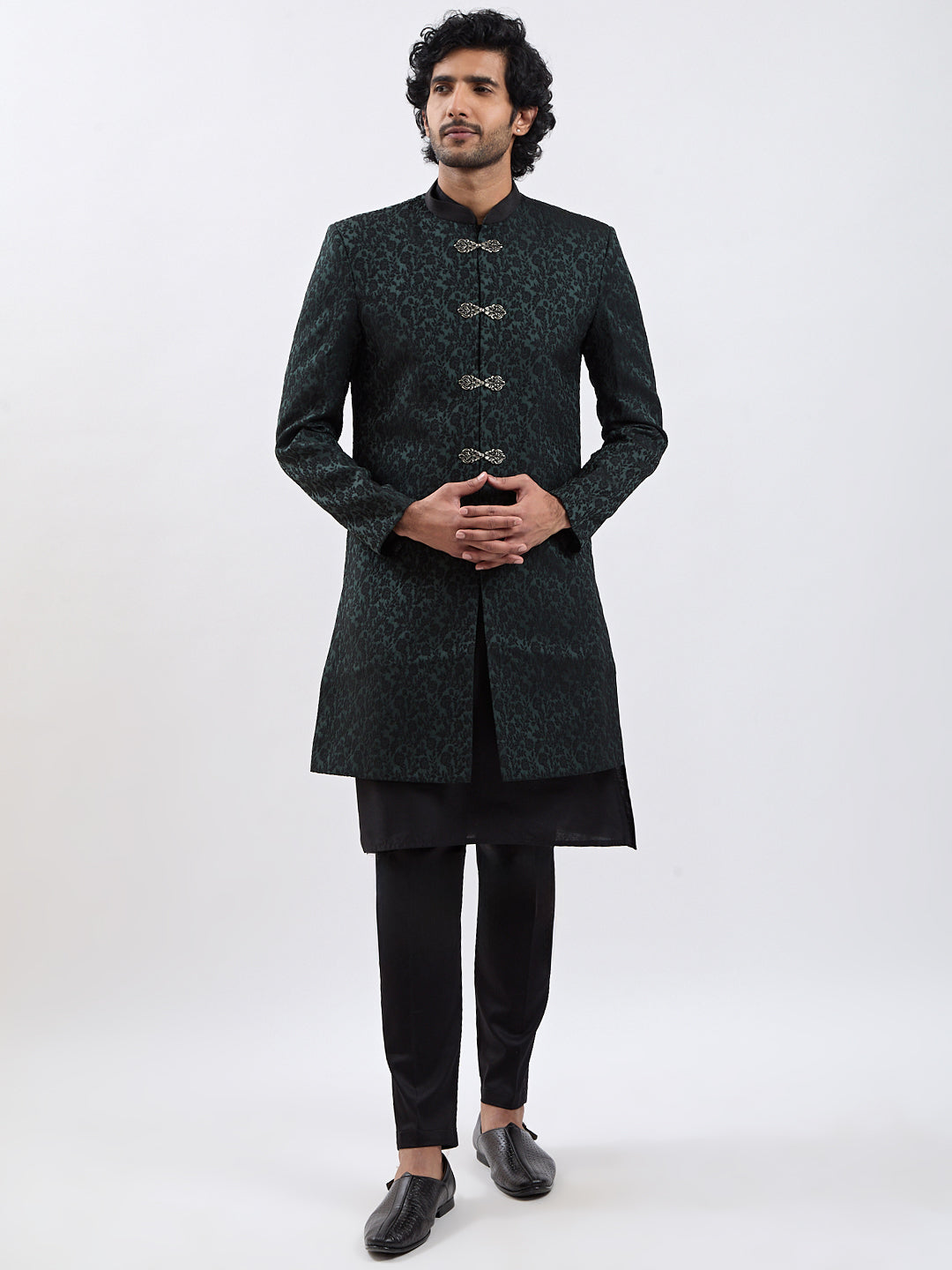 Men's  Viscose Sherwani Set
