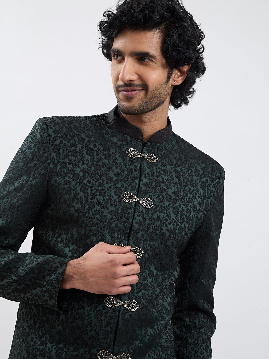 Men's  Viscose Sherwani Set