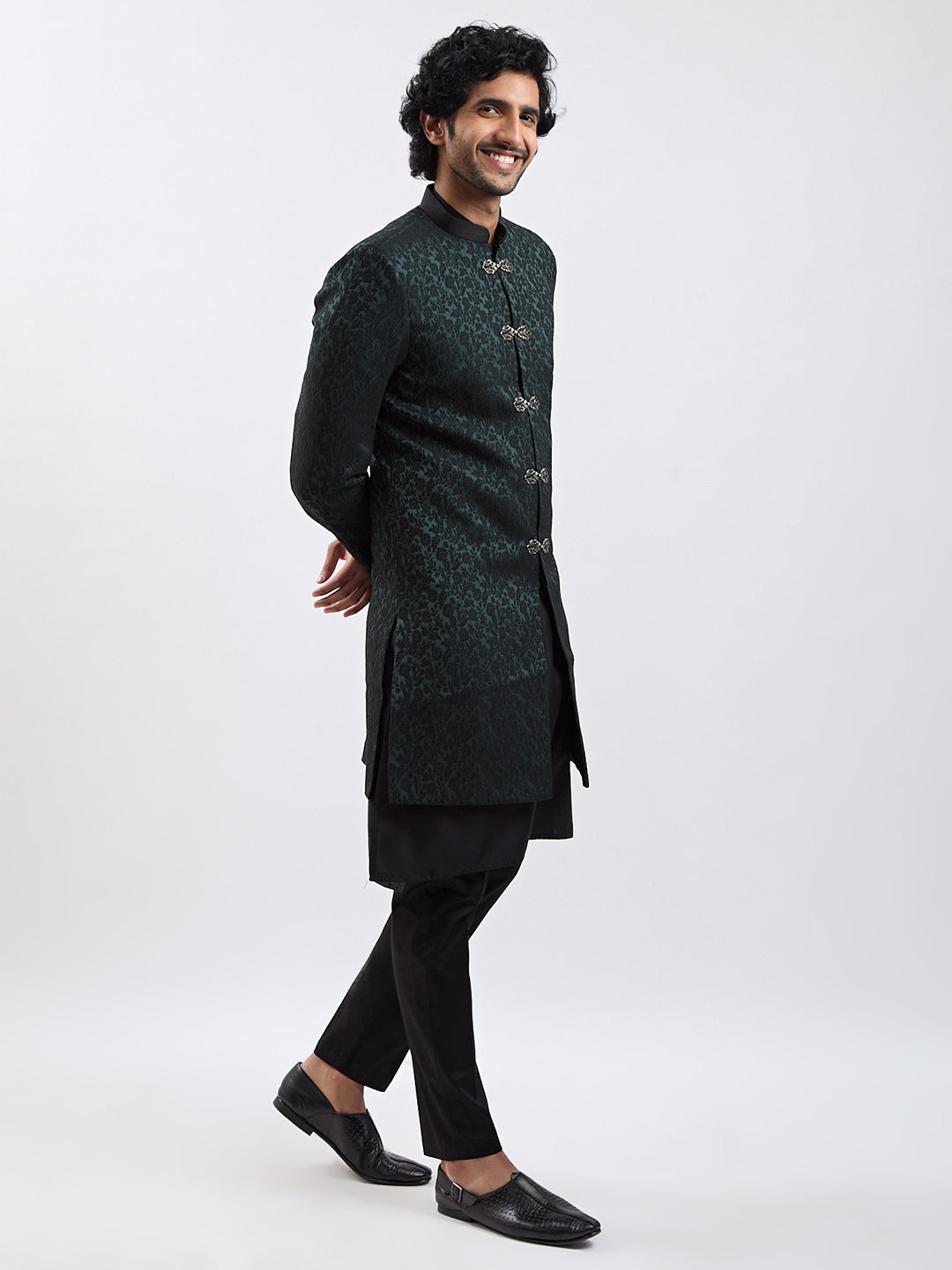 Men's  Viscose Sherwani Set