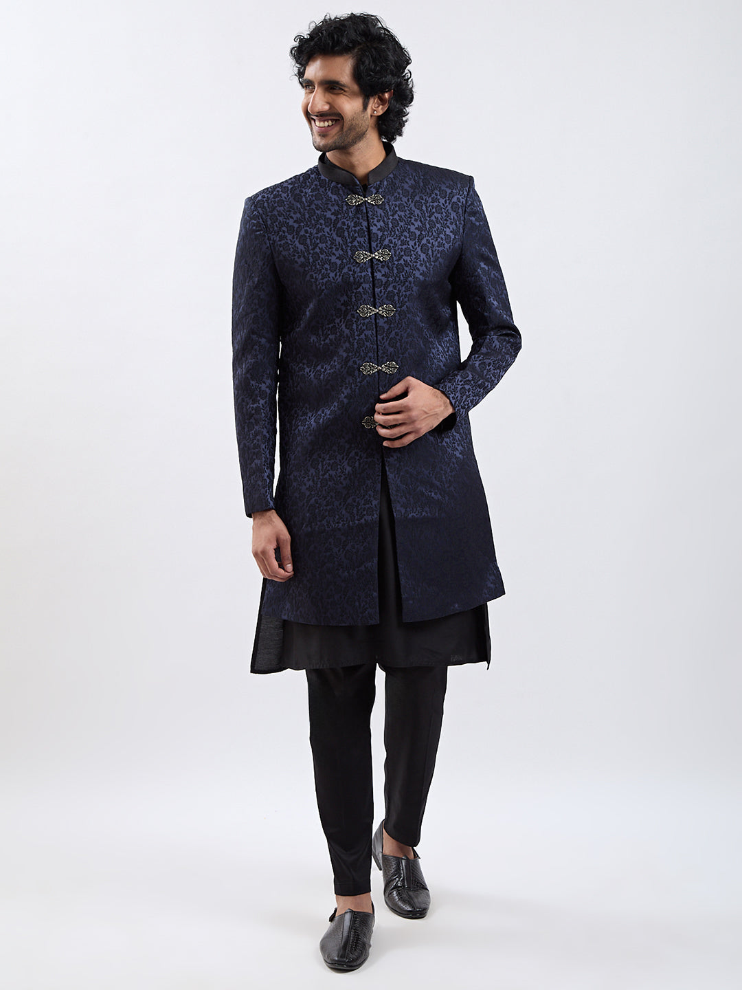 Men's  Viscose Sherwani Set