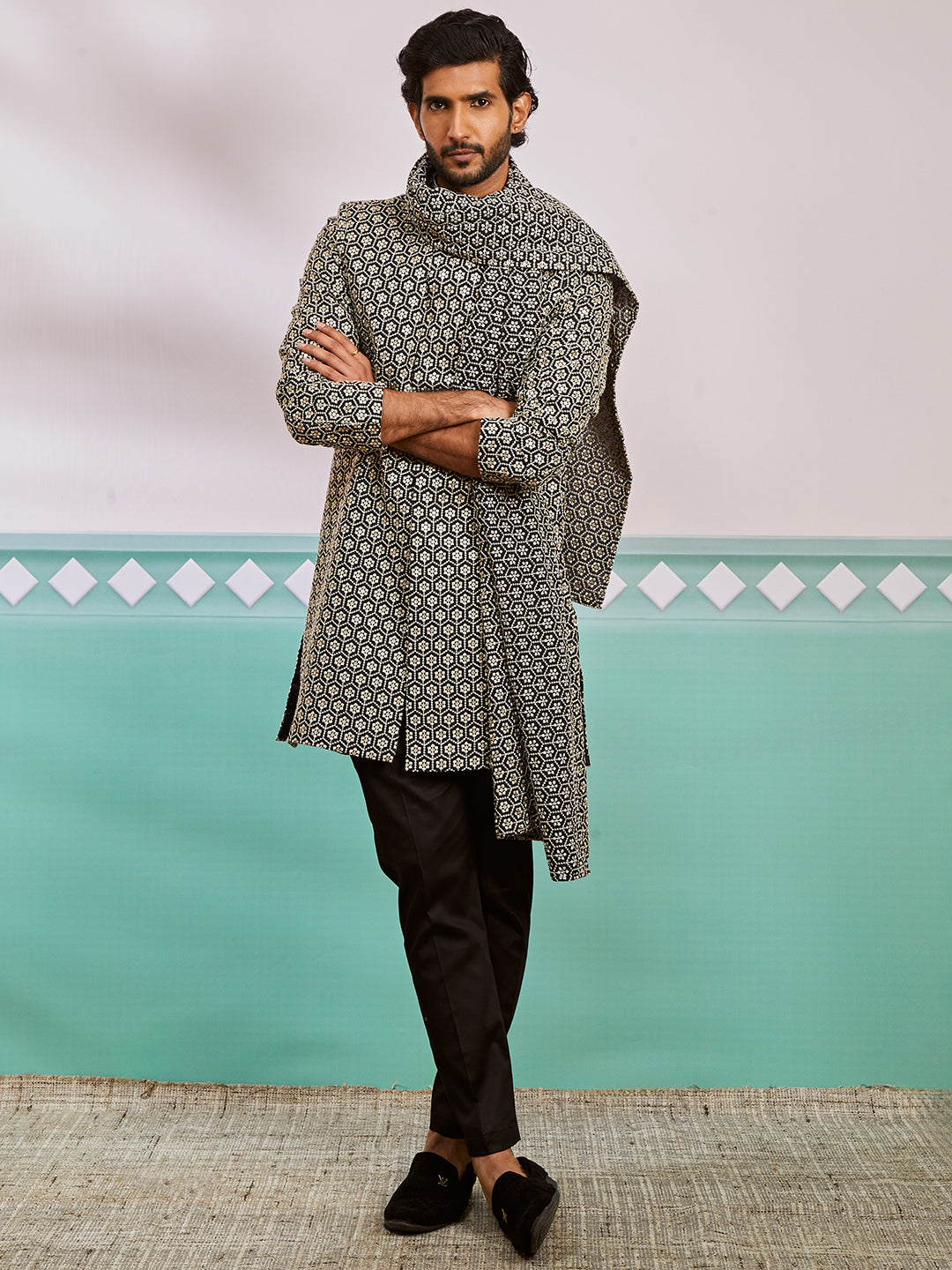 indo western outfit for men