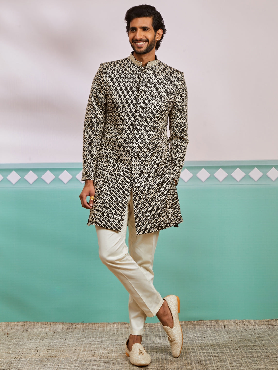 indo western outfit for men
