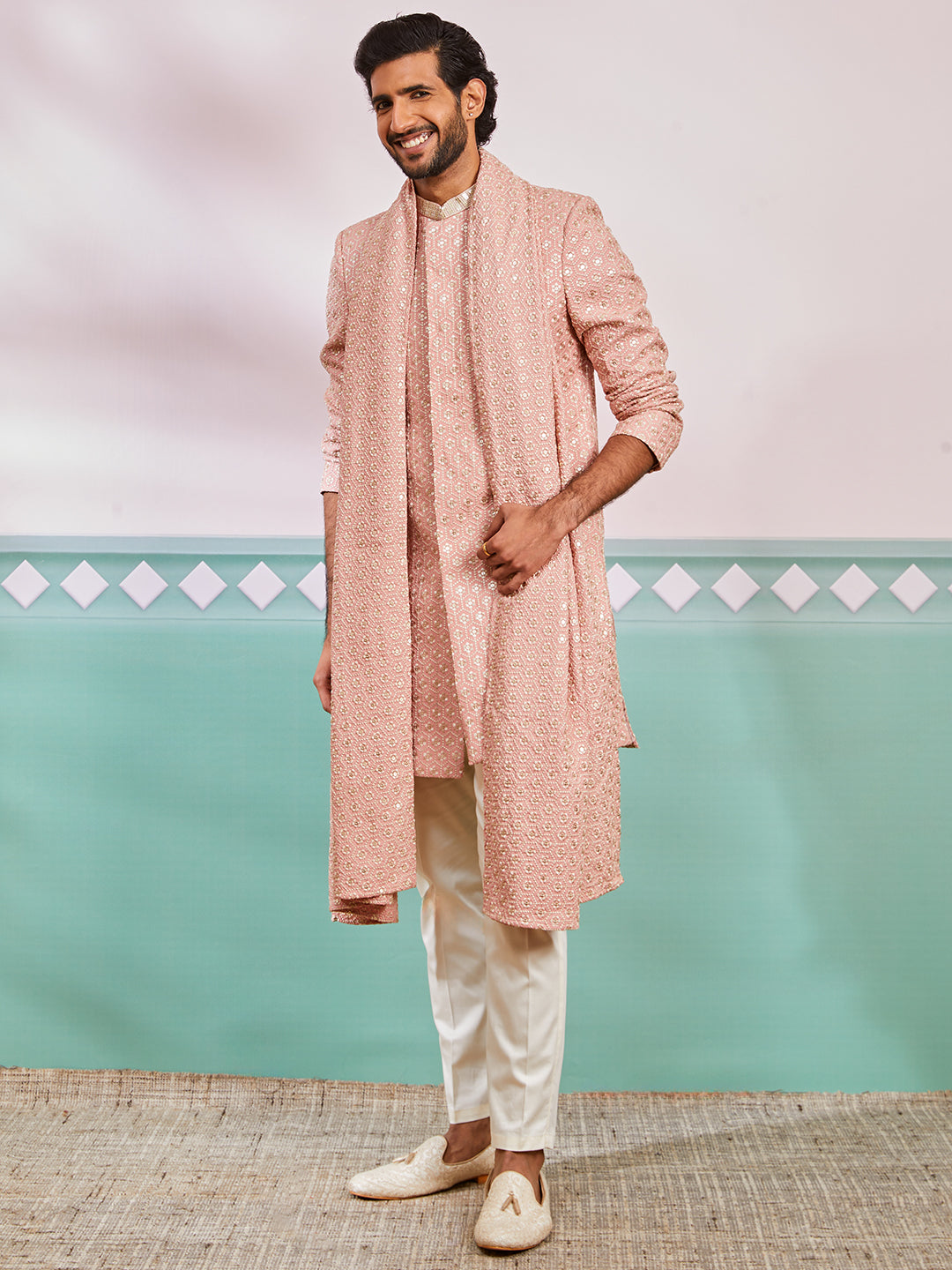 indo western outfit for men