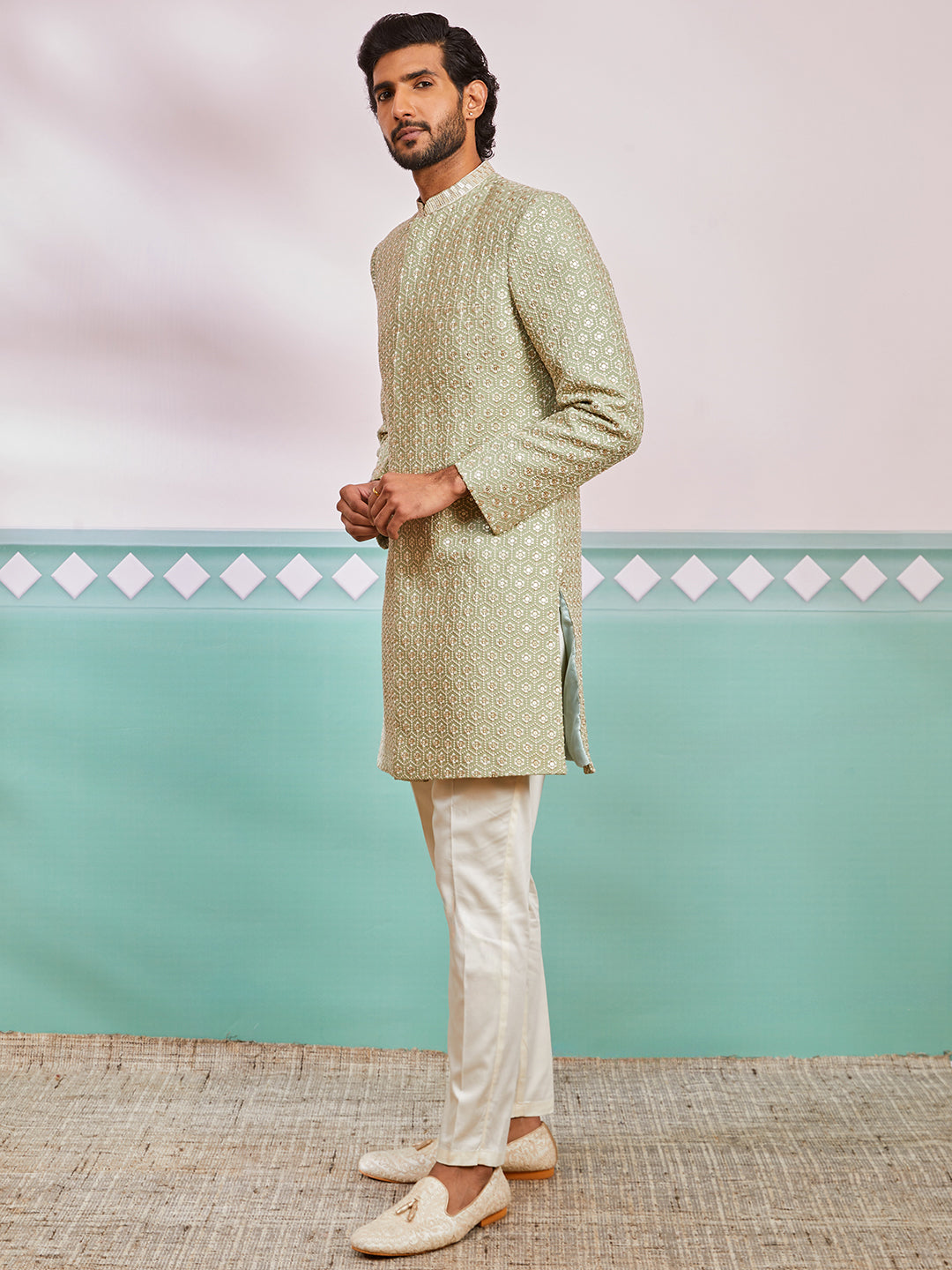 indo western outfit for men