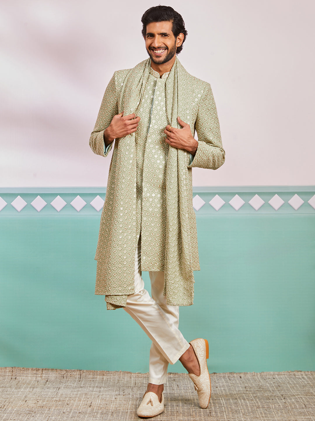 indo western outfit for men