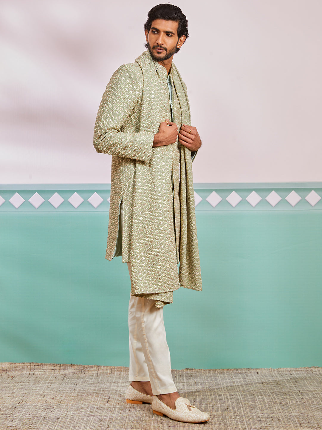 indo western outfit for men