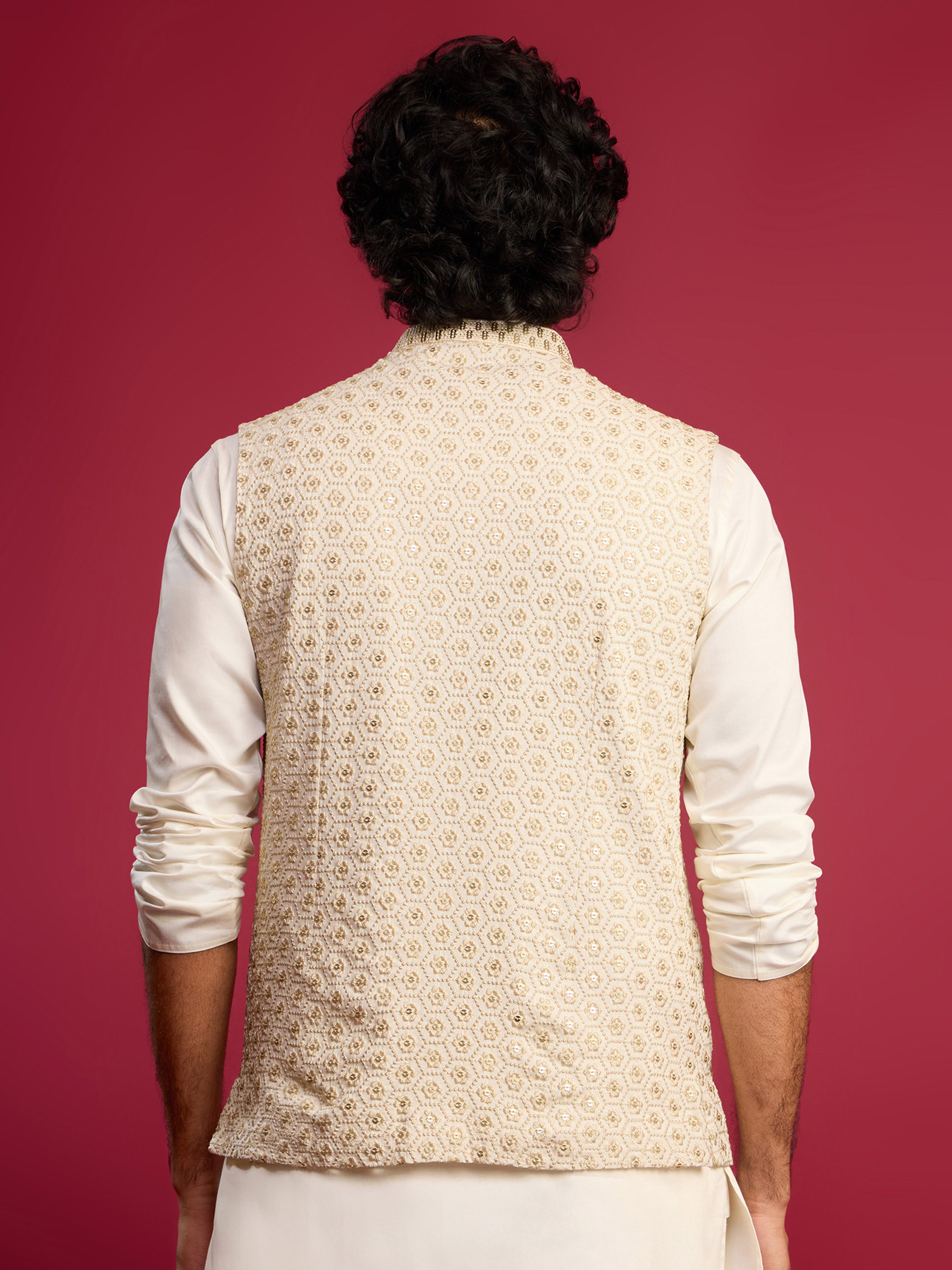 Nehru jacket kurta set meng