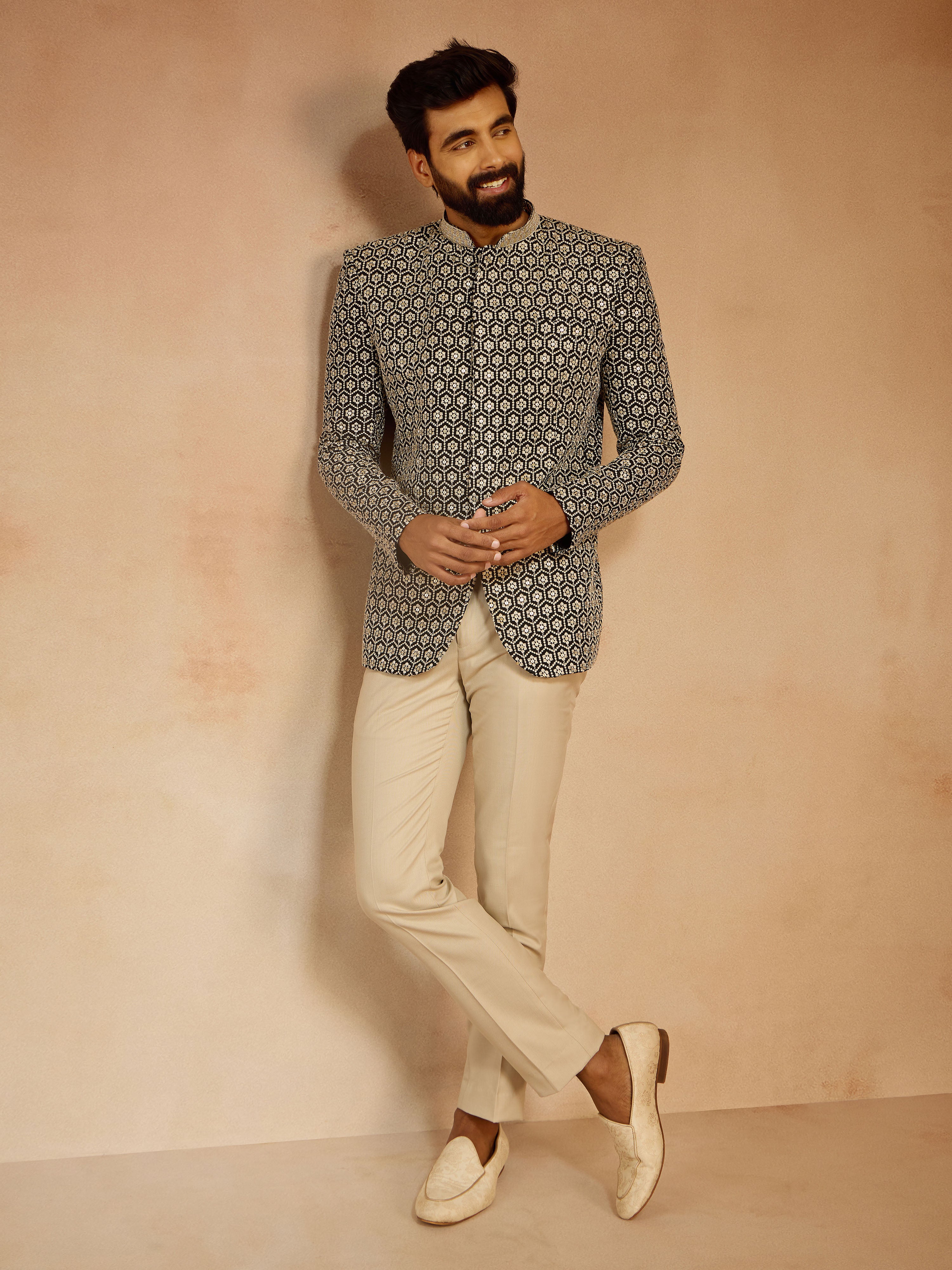 indo western outfit for men