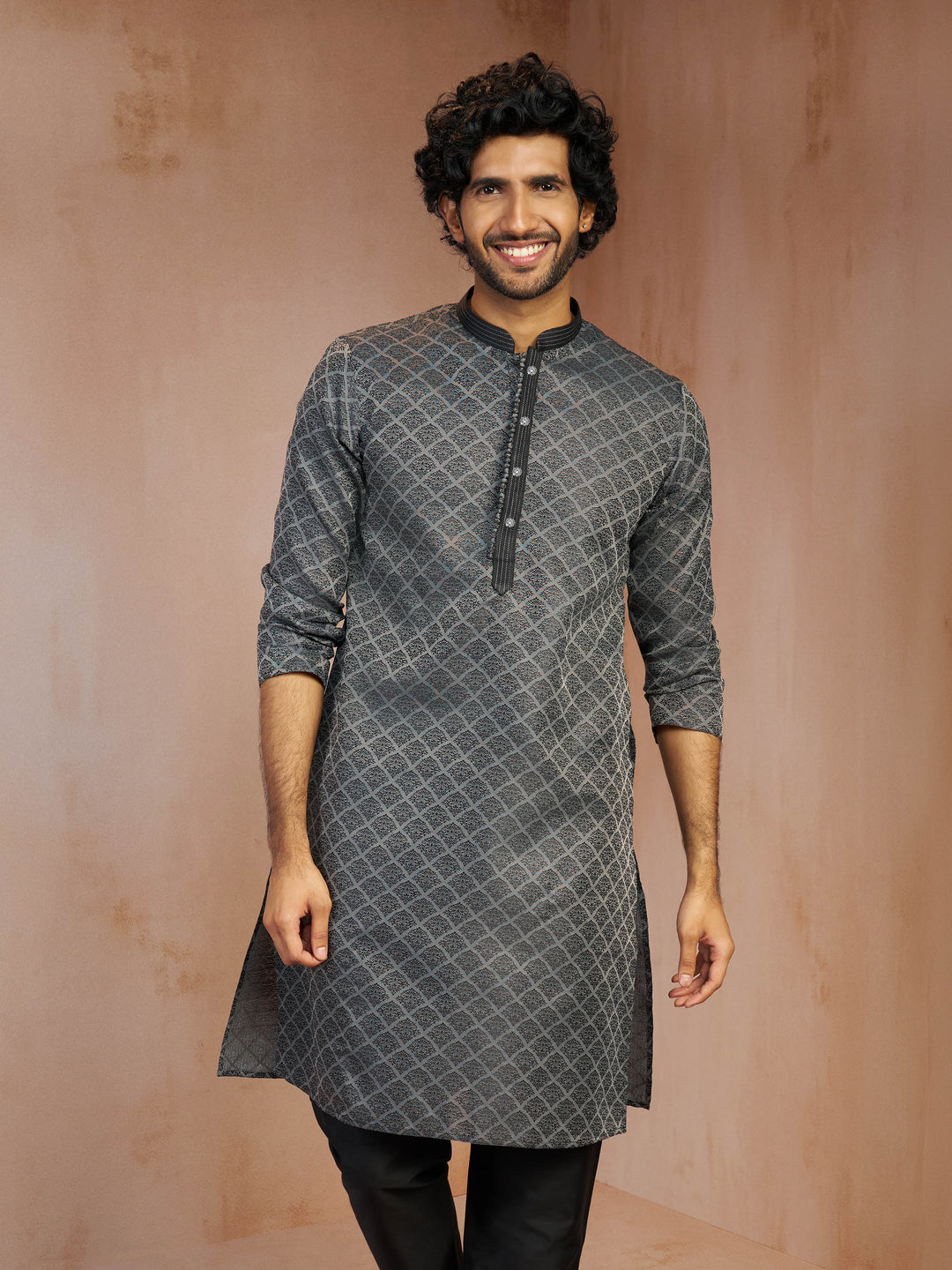plus size kurta for men