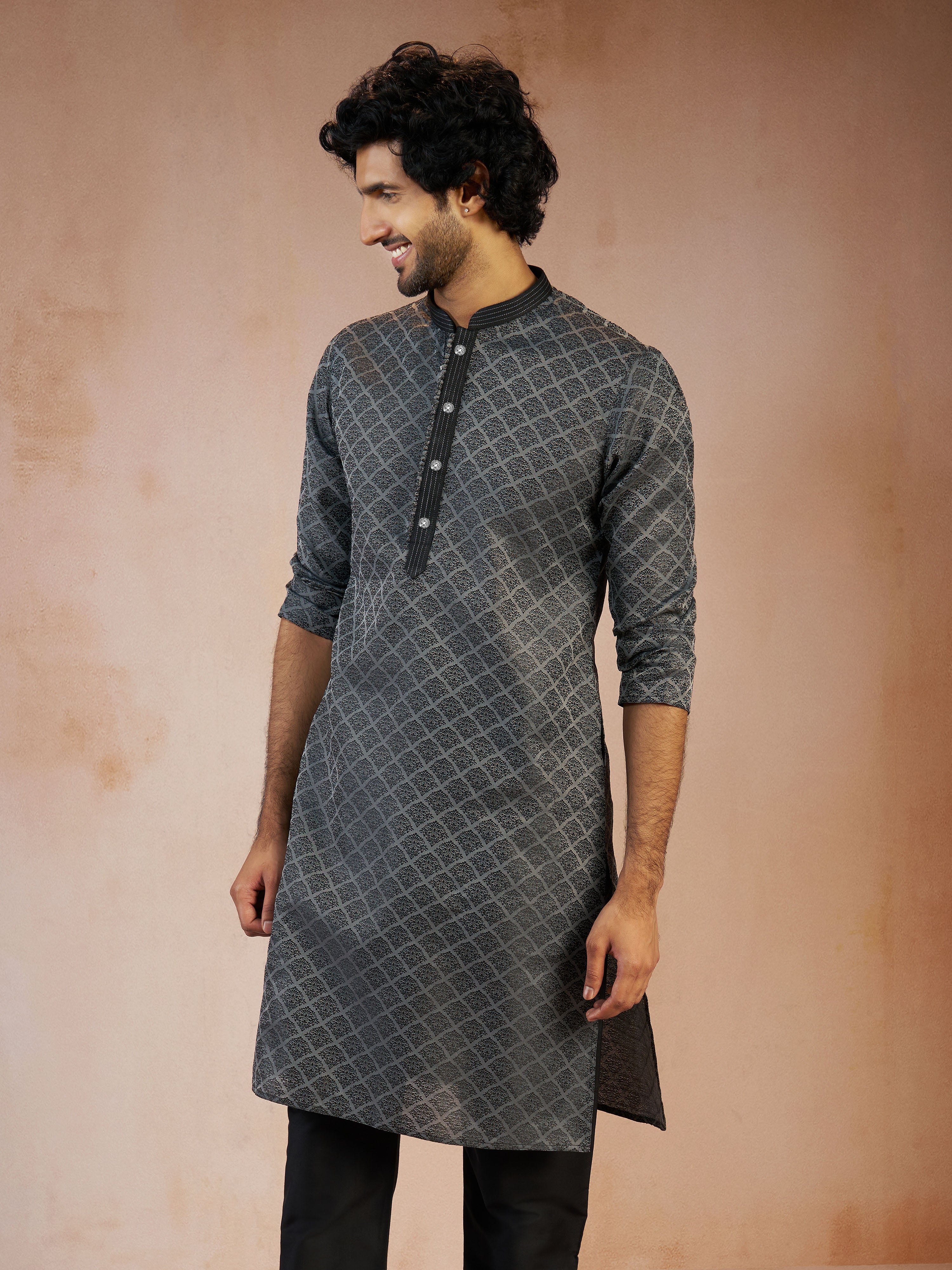 plus size kurta for men
