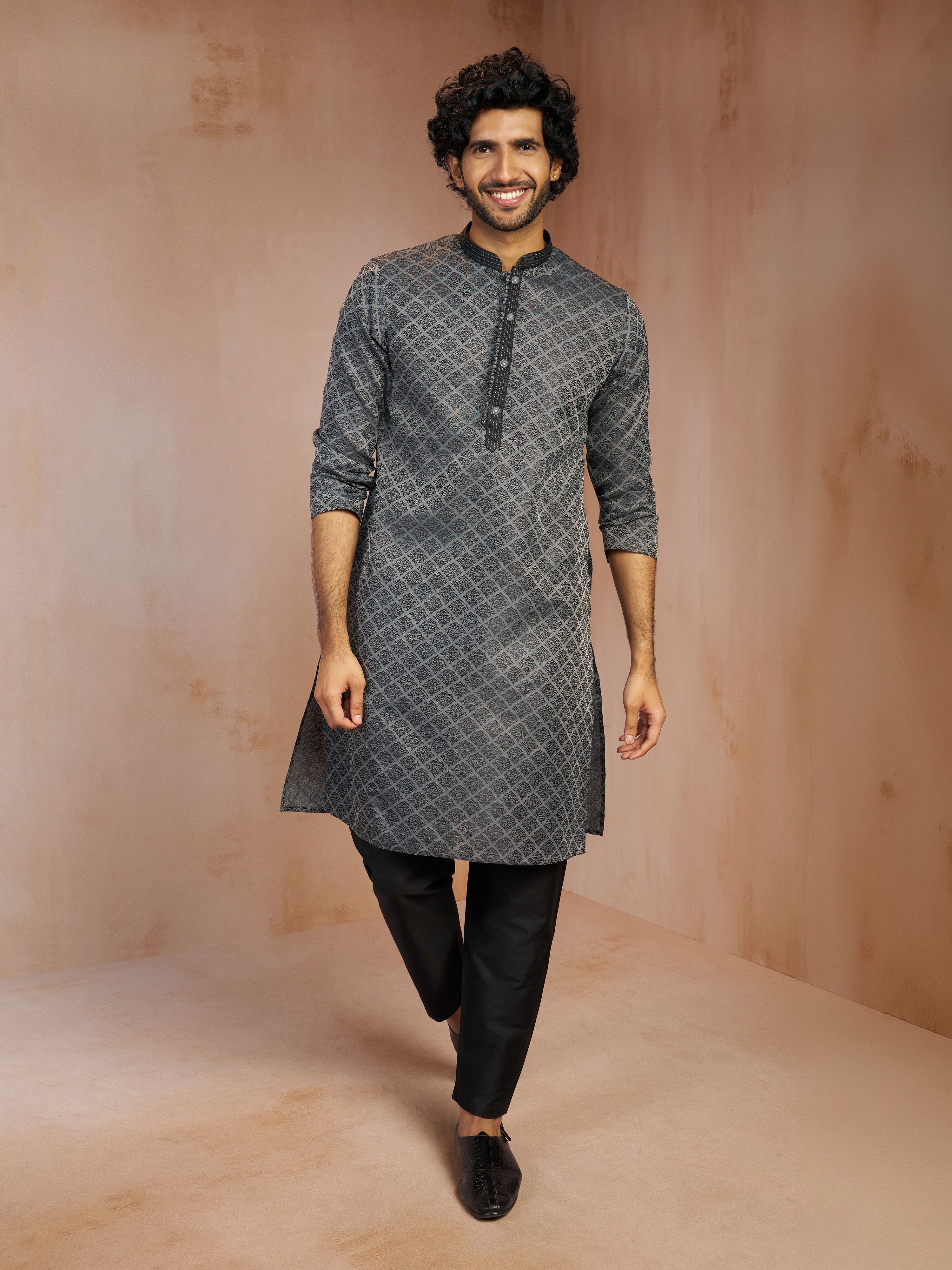plus size kurta for men