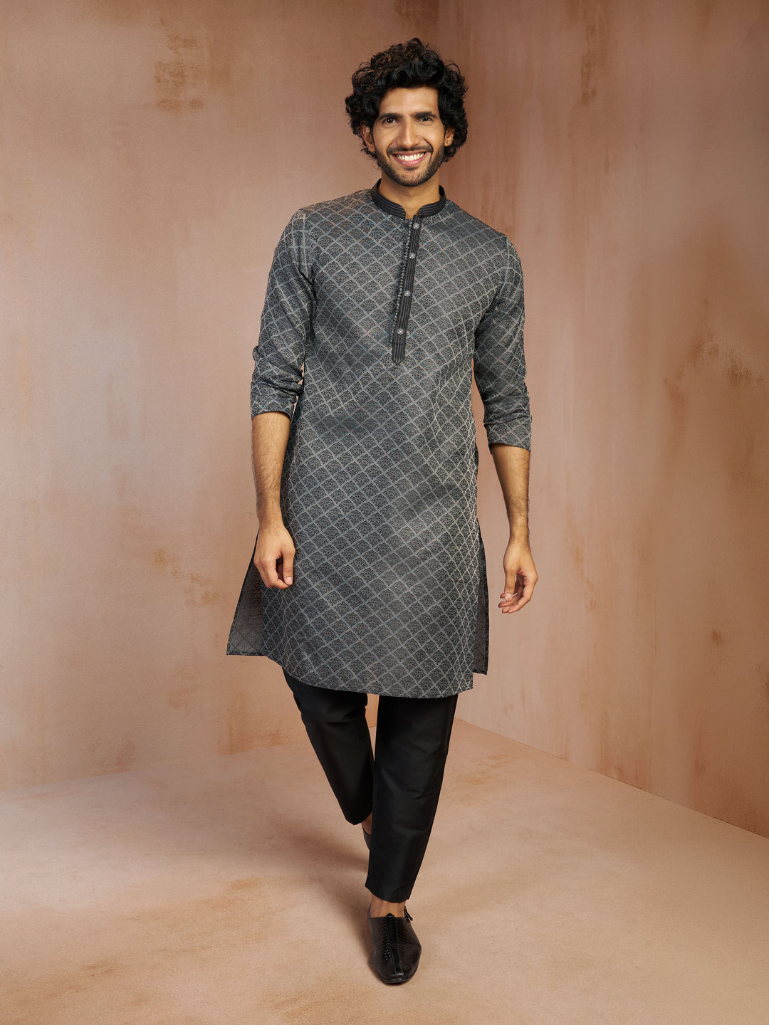 plus size kurta for men