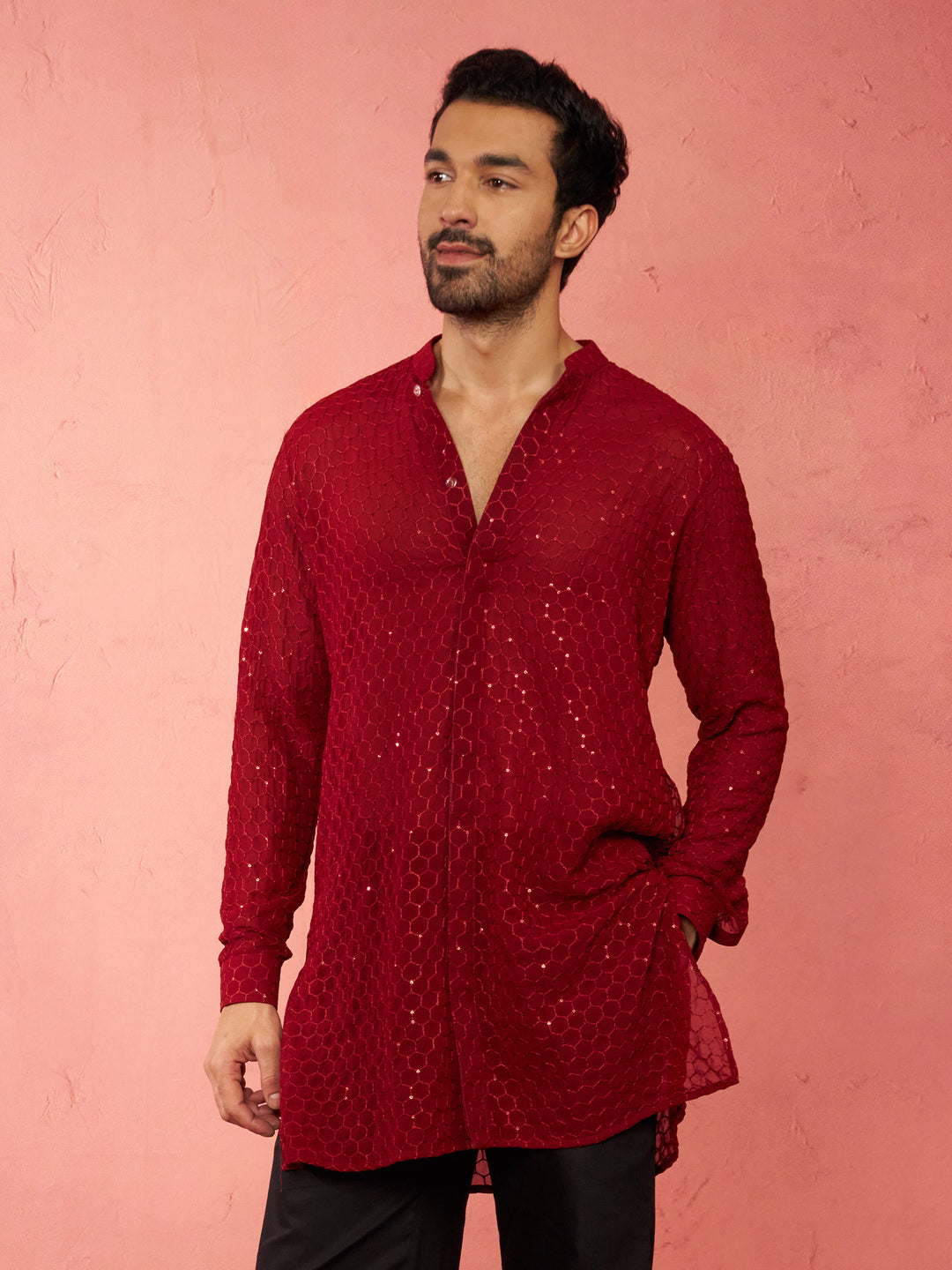 men’s kurta set