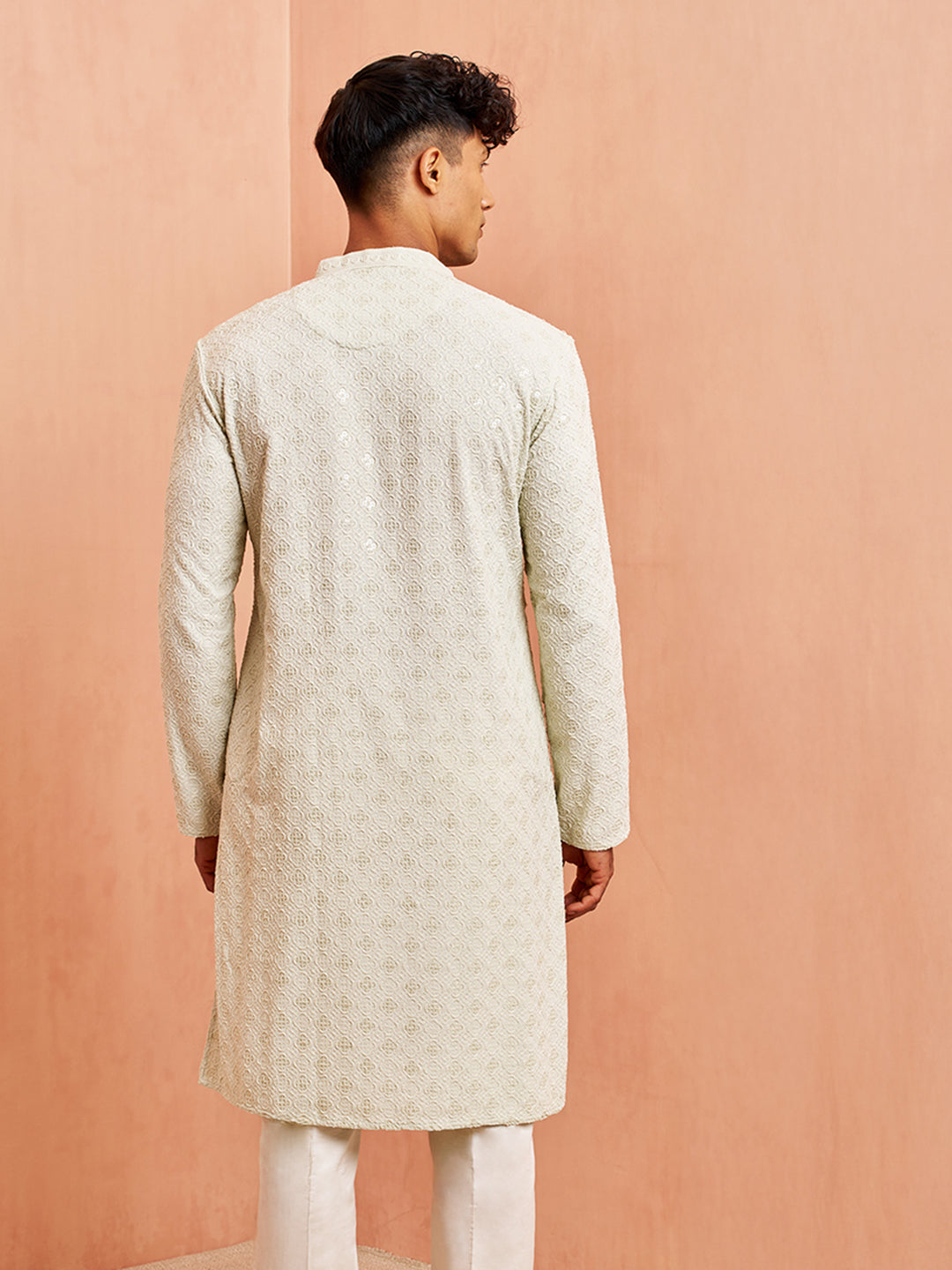 Men's Pista Rayon Kurta