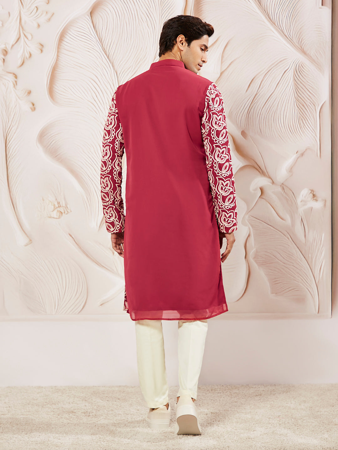 men’s kurta pant dupatta set