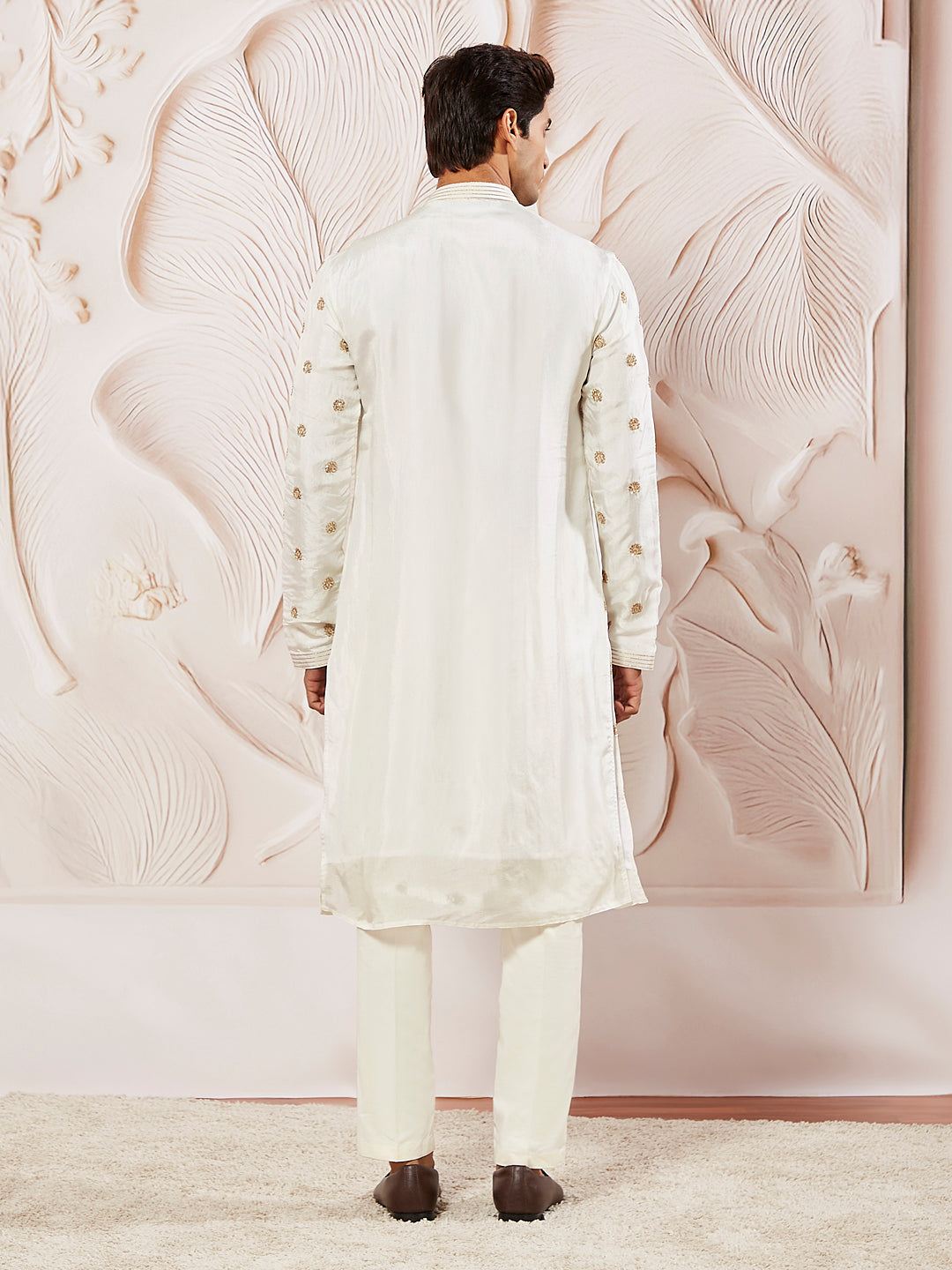 men’s kurta pant dupatta set