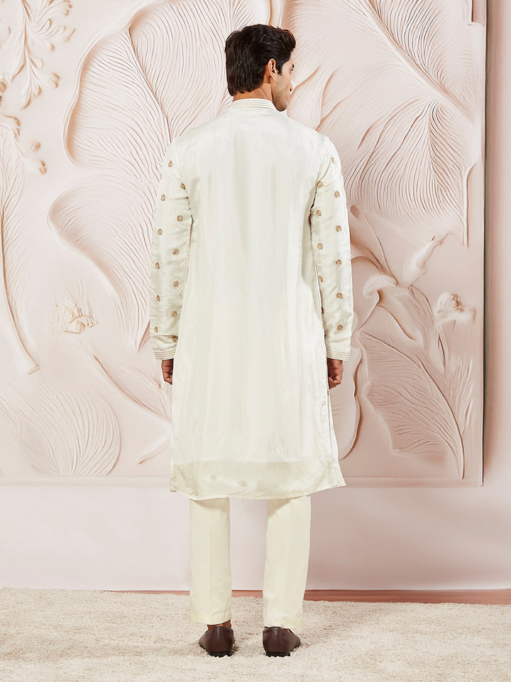 men’s kurta pant dupatta set