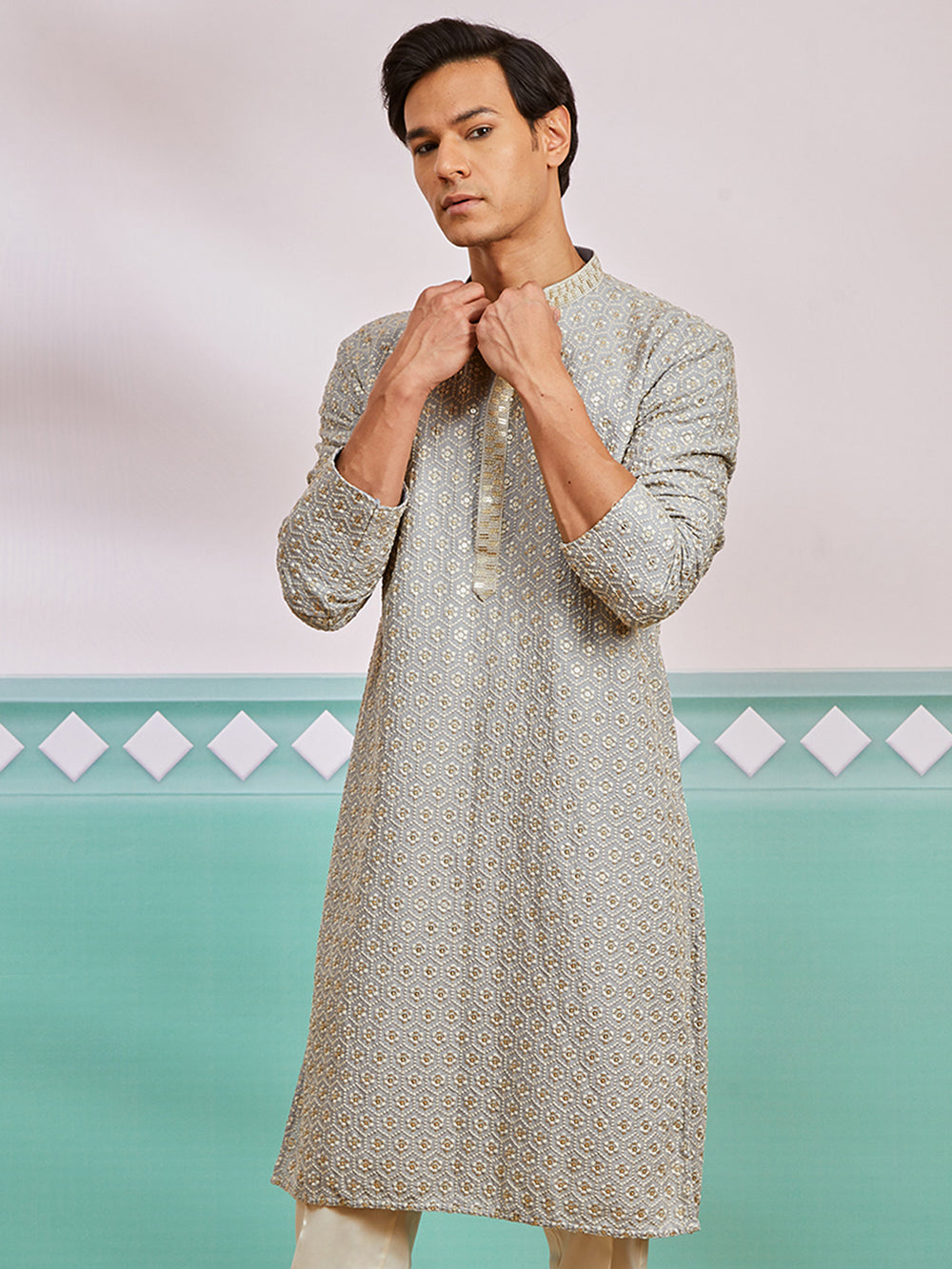 men's kurta set