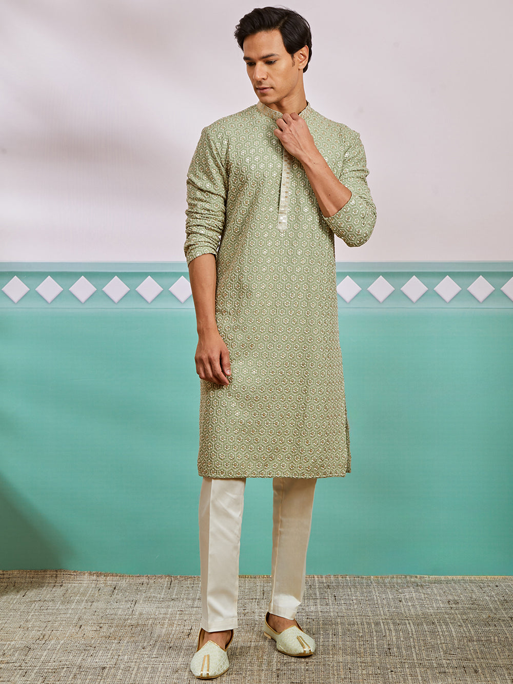 men’s kurta set