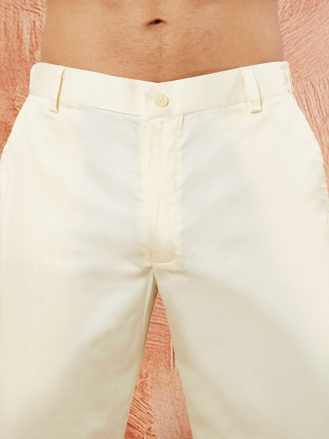 Men's Mustard Rayon Kurta And Pant Style Pyjama Set