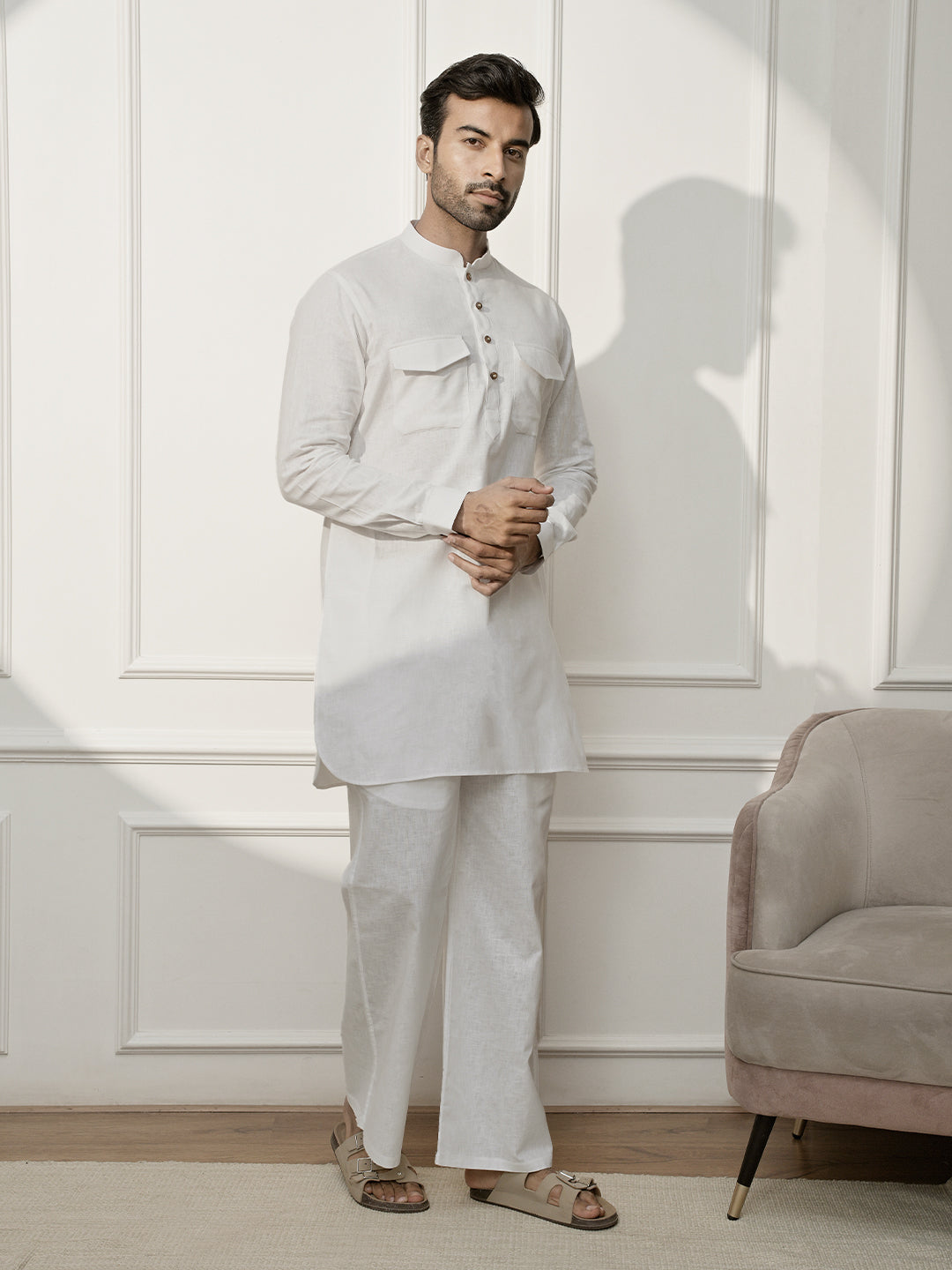 cotton kurta pyjama men