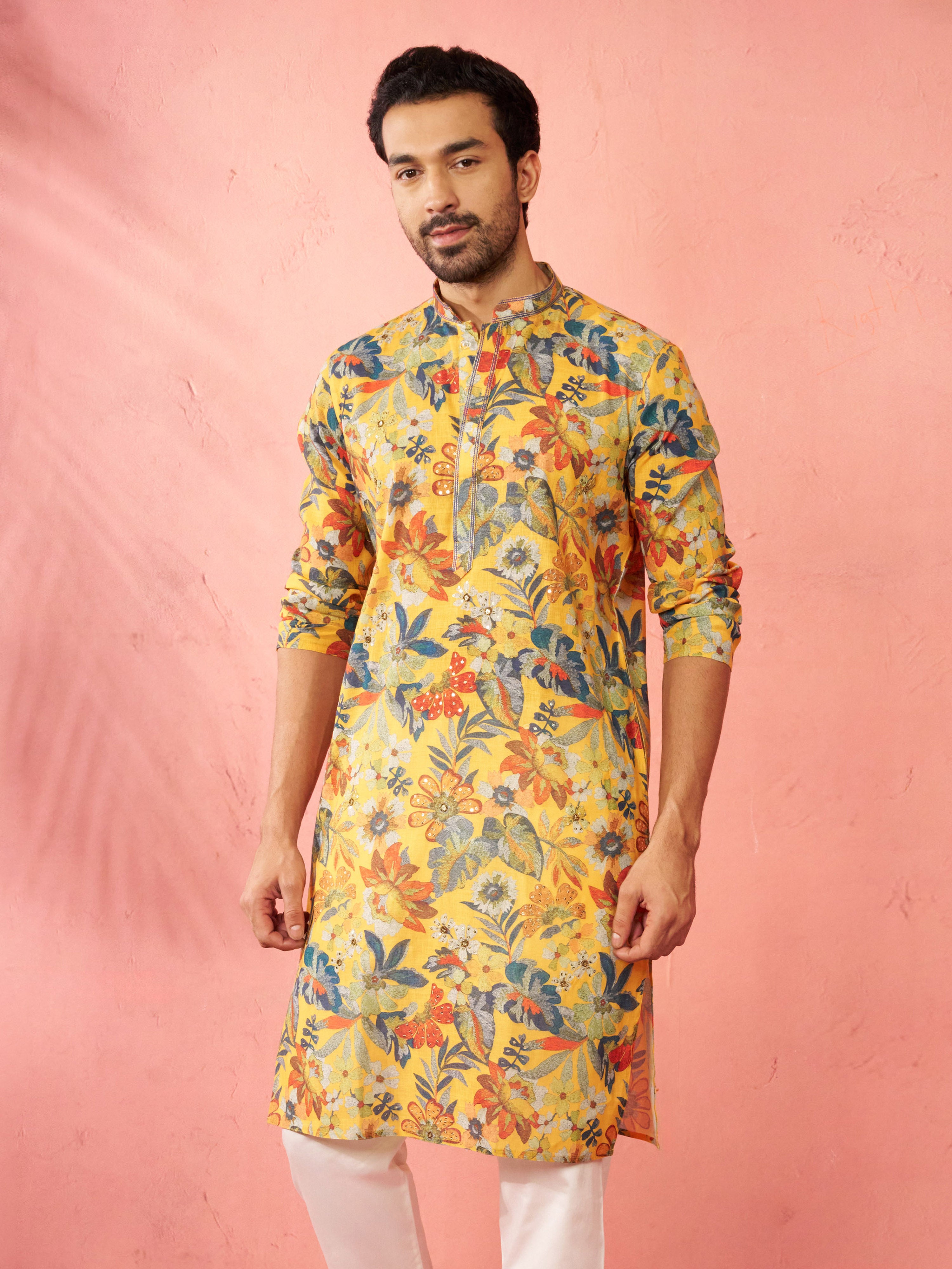 cotton kurta pyjama men