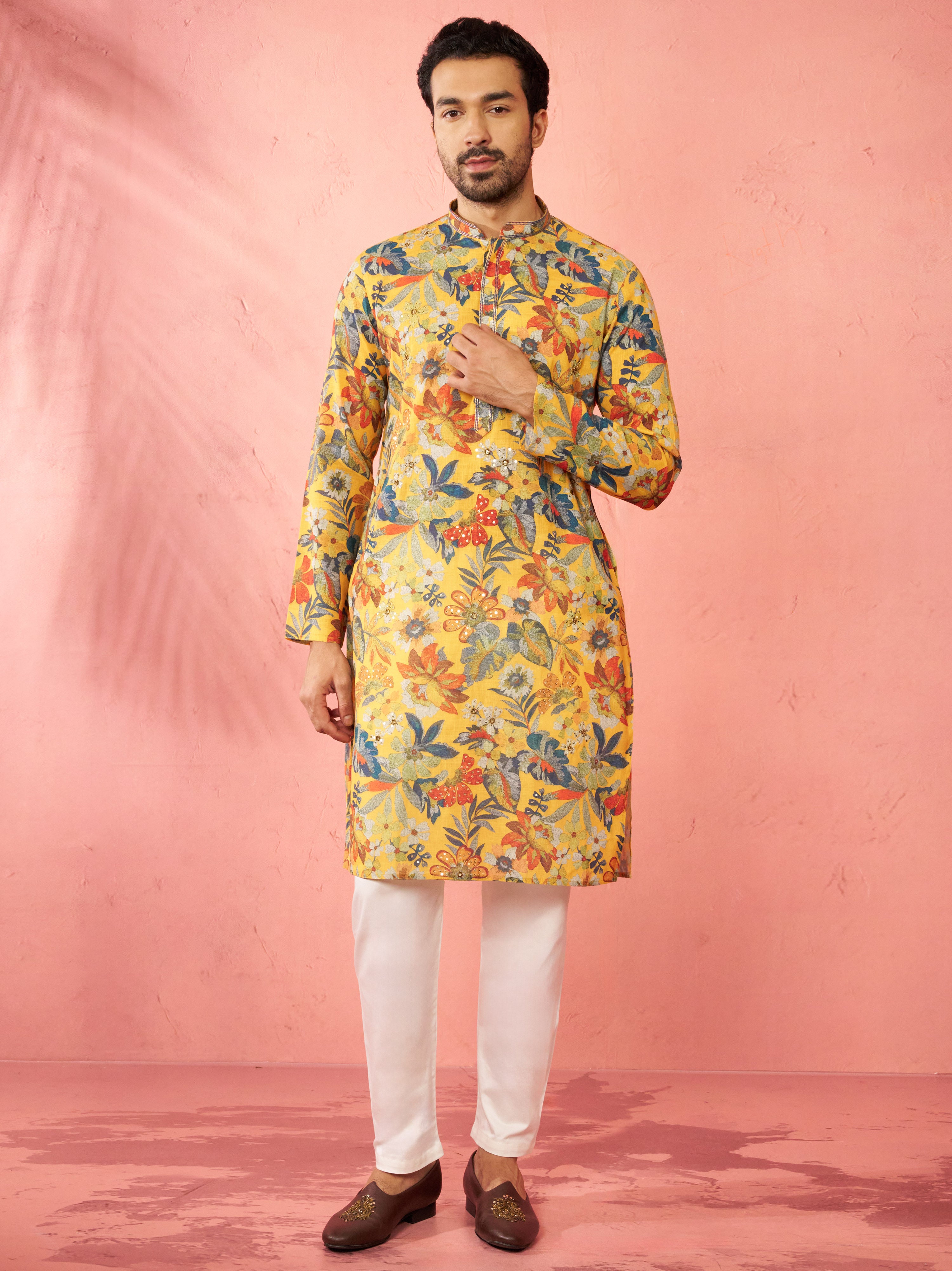 cotton kurta pyjama men