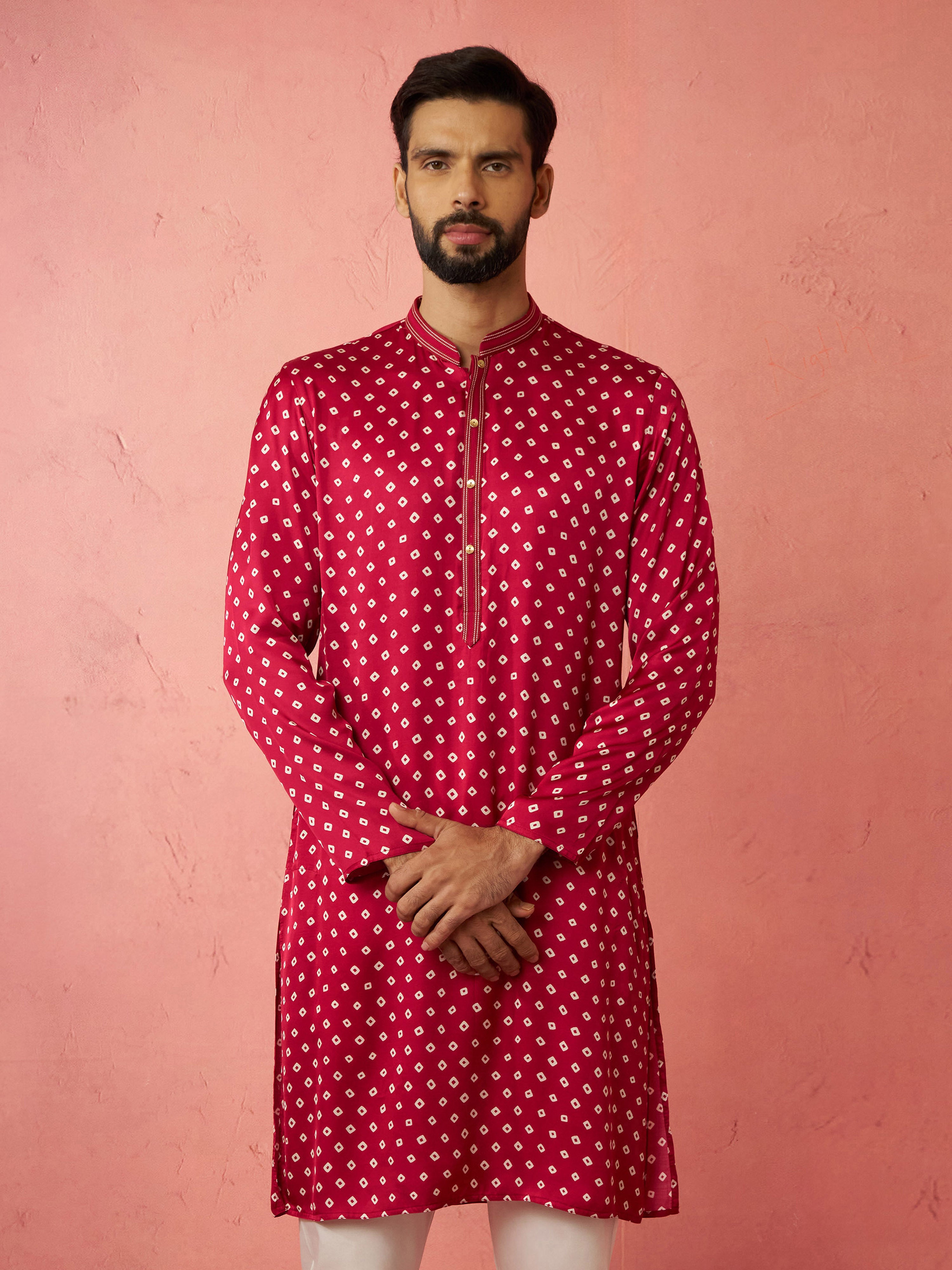 Men's Falsa Digital Print Kurta