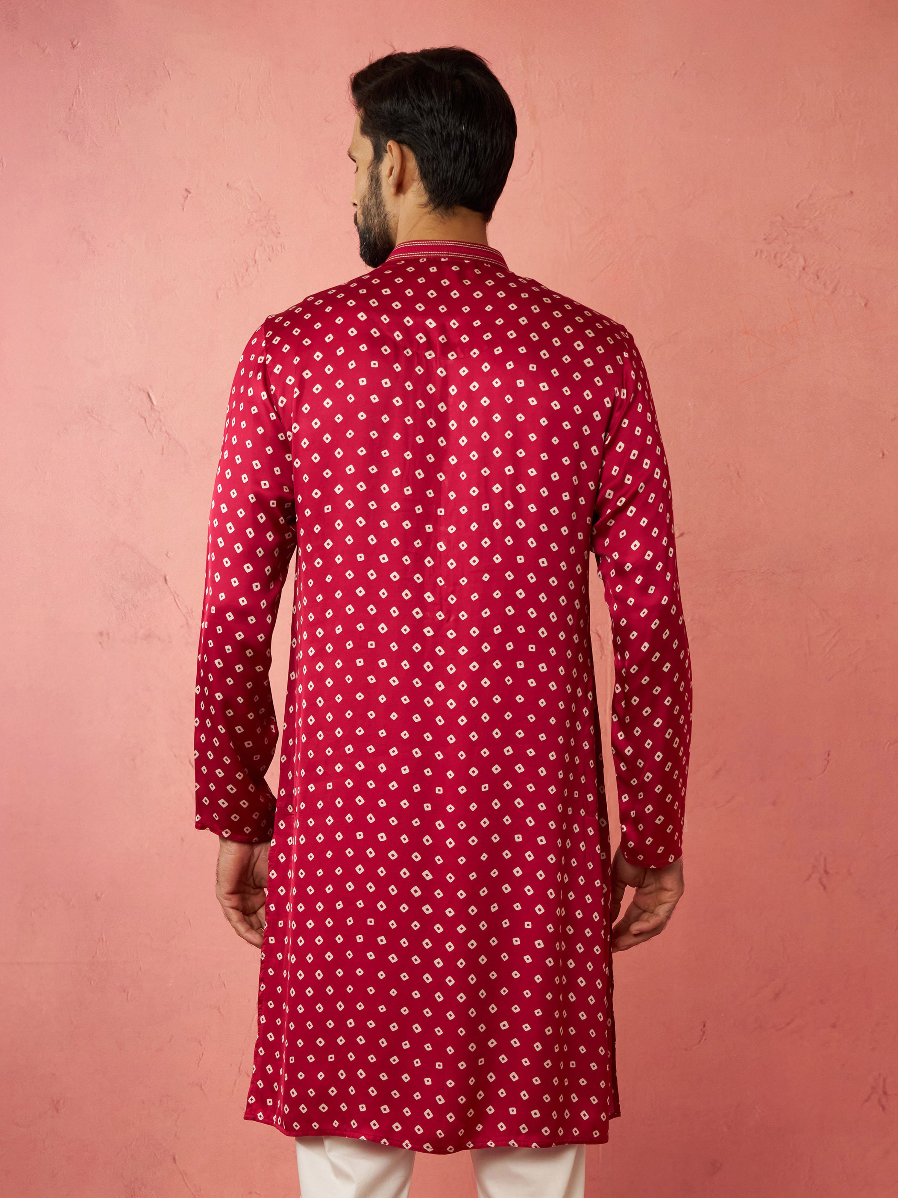 Men's Falsa Digital Print Kurta