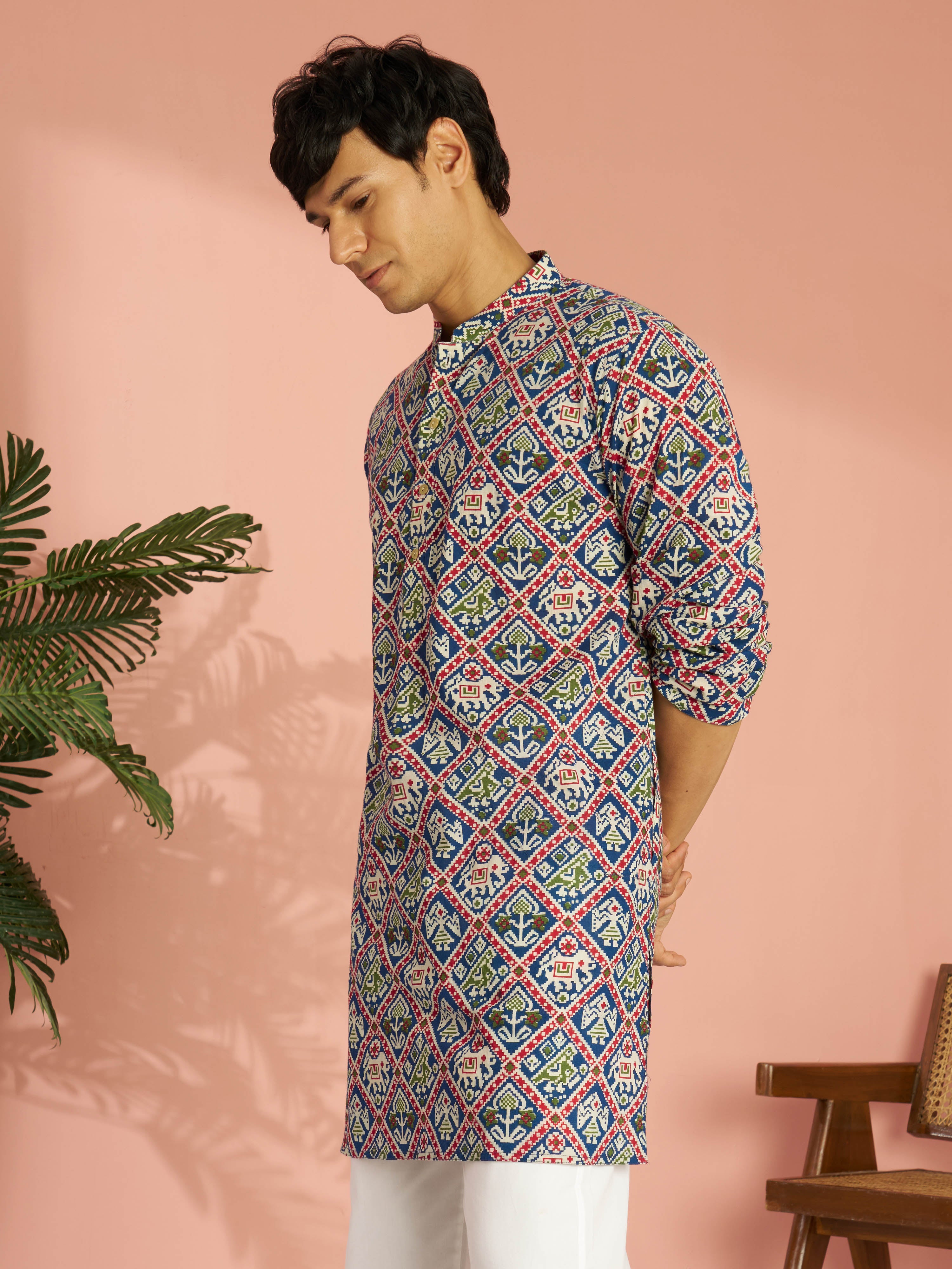 plus size kurta for men
