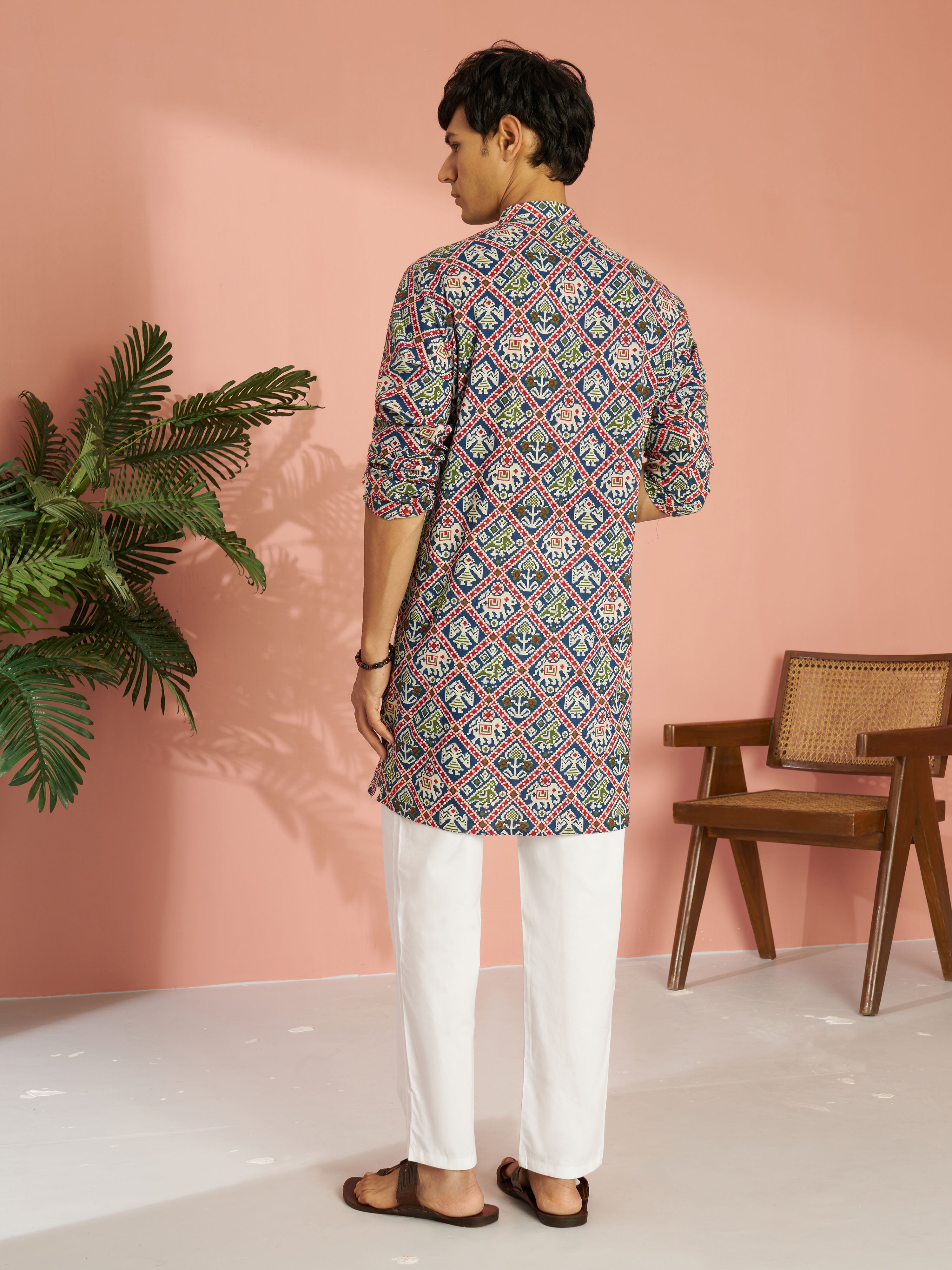plus size kurta for men