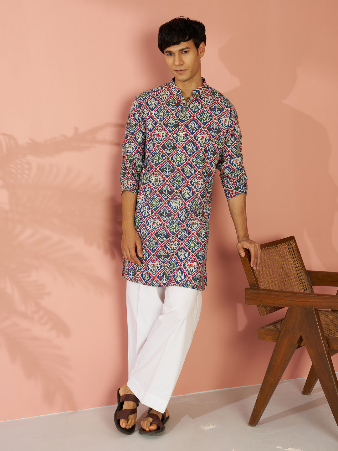 plus size kurta for men