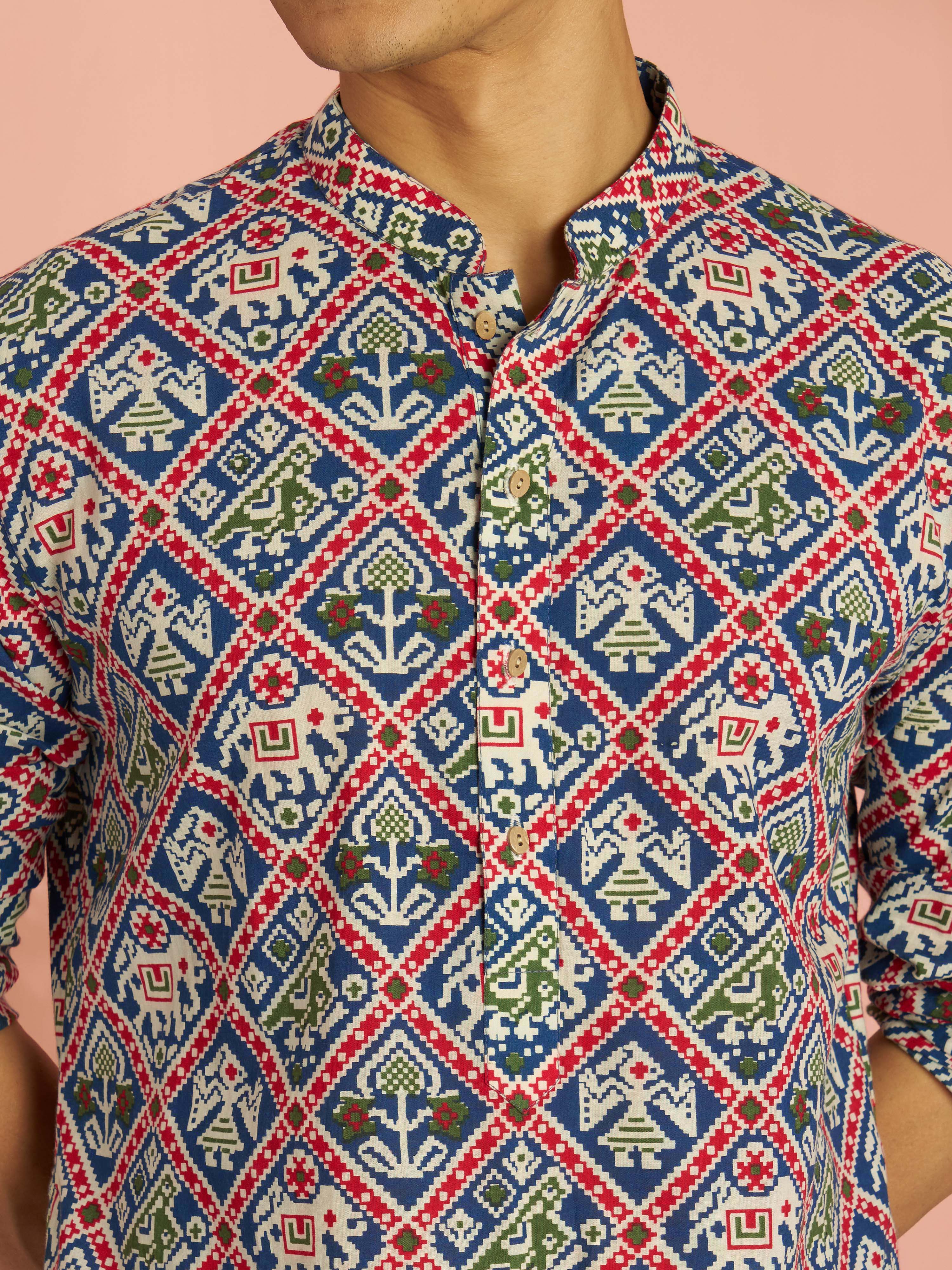 plus size kurta for men