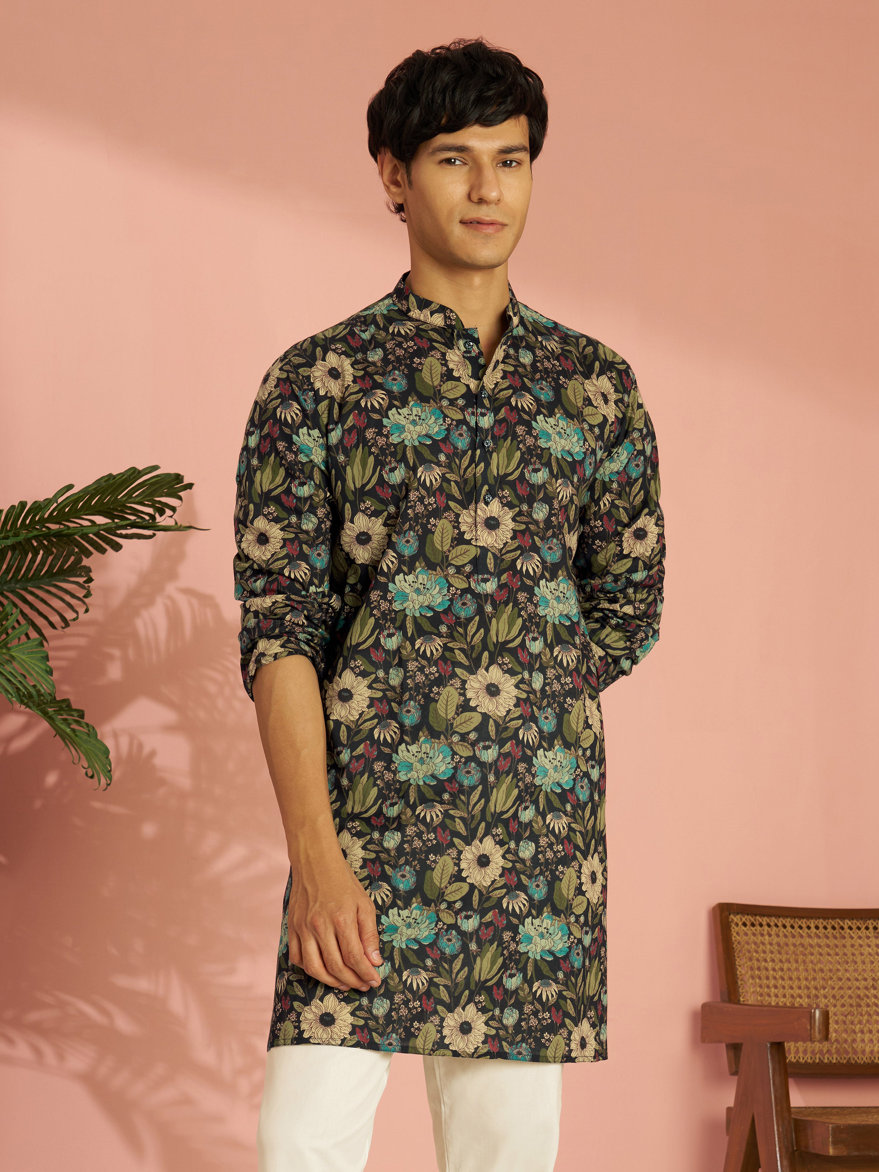 plus size kurta for men