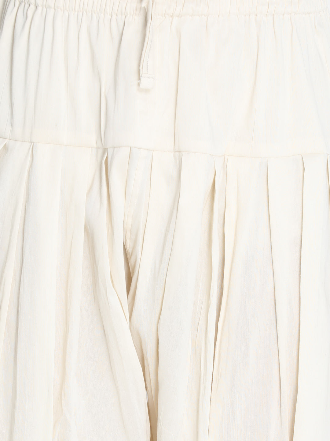 Men's Mustard And Cream Cotton Blend Pathani Kurta Set