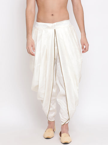 VASTRAMAY Men's Solid Dhoti Pant