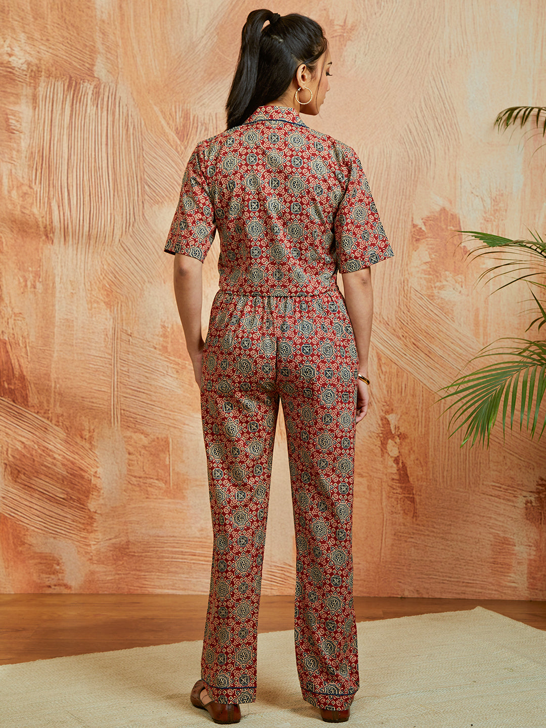 Women's Rust Co Ords Set