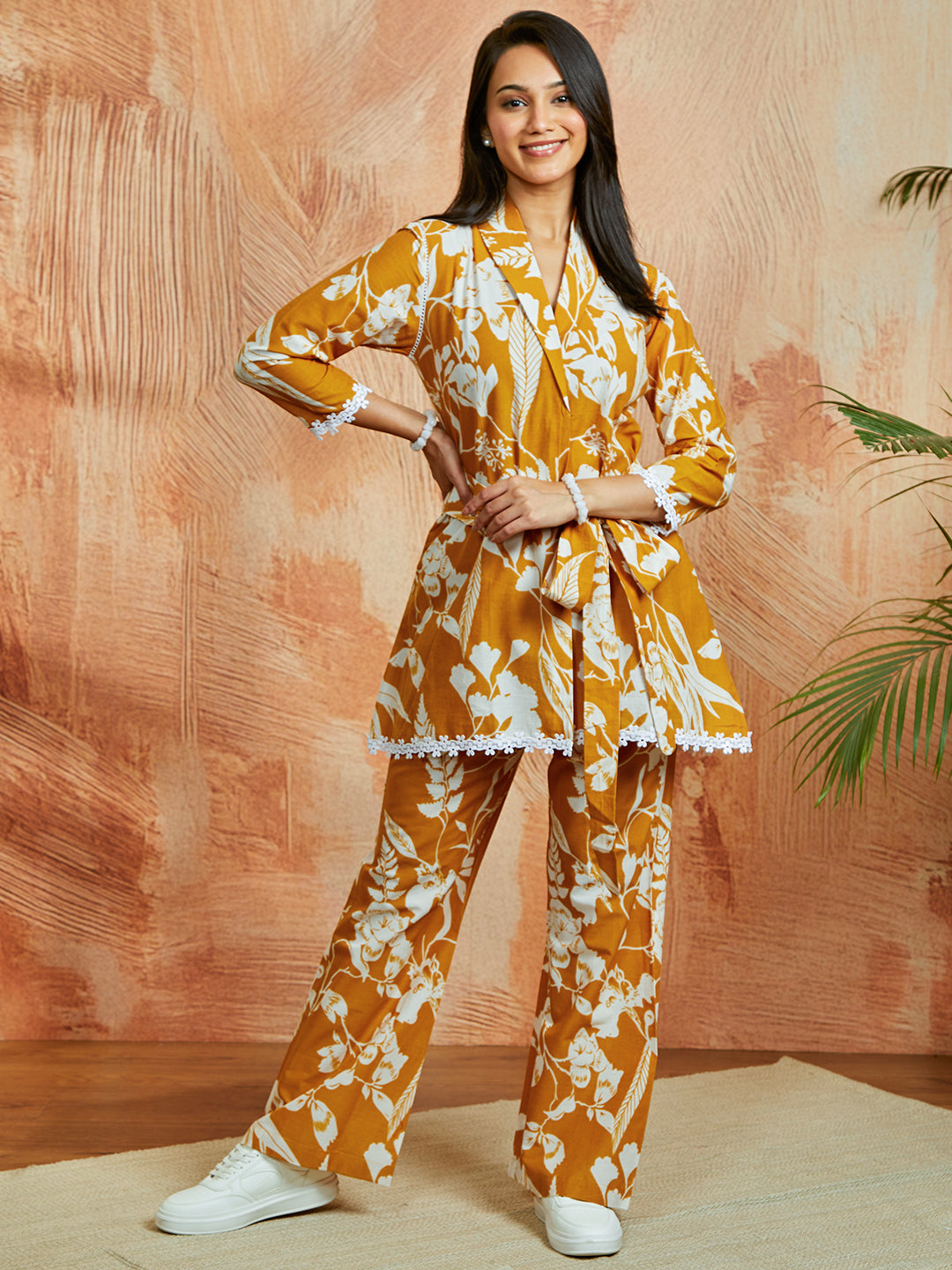 Women's Mustard Co Ords Set