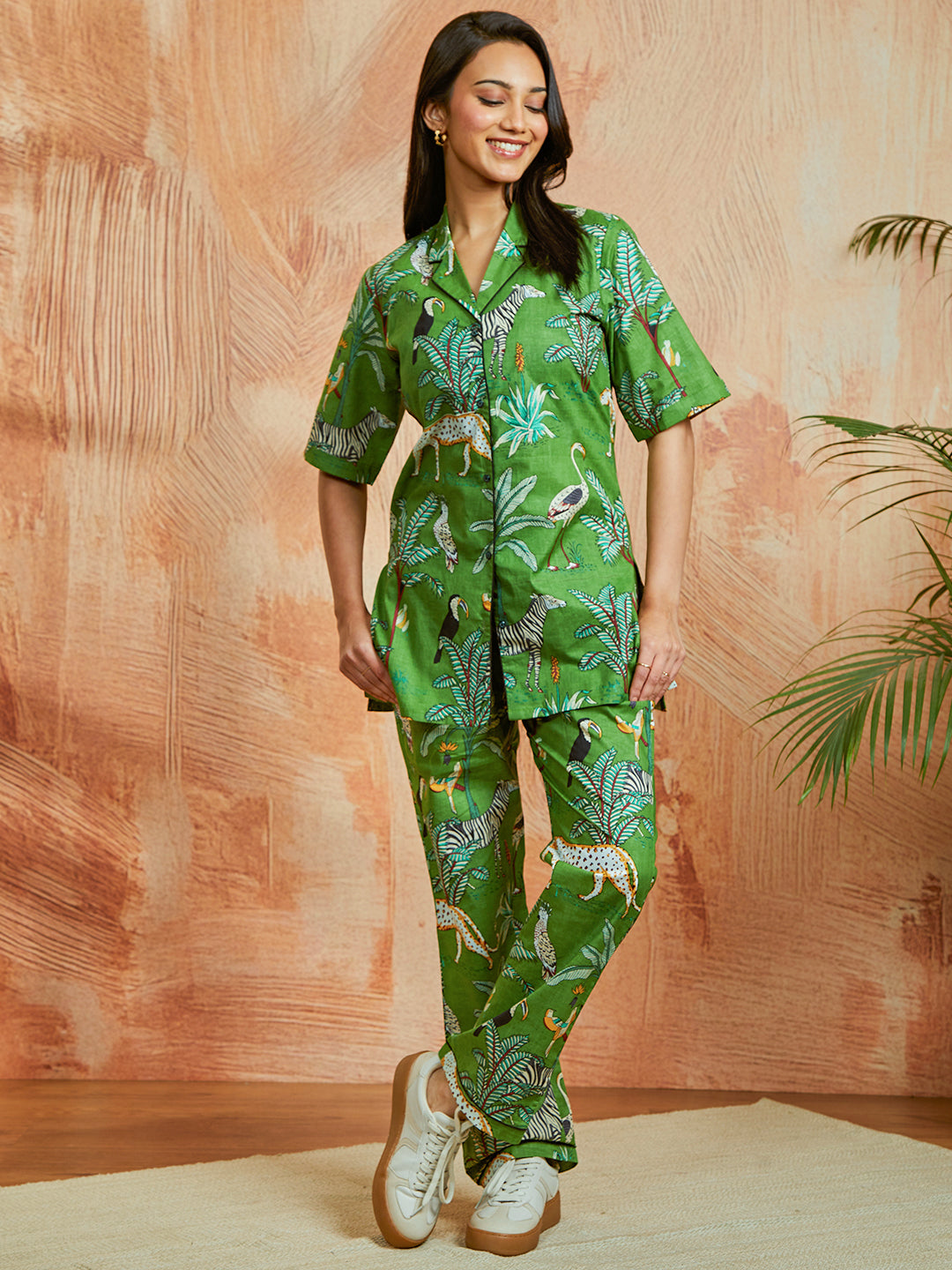 Women's Green Co Ords Set