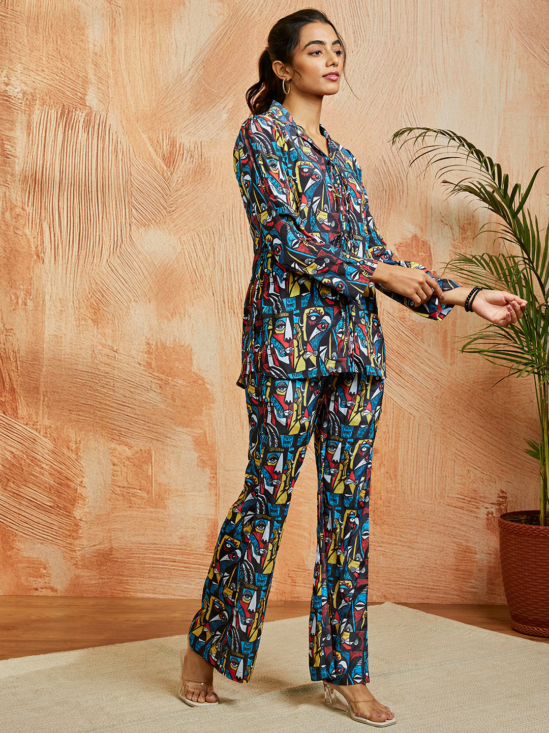 Women's Black Co Ords Set