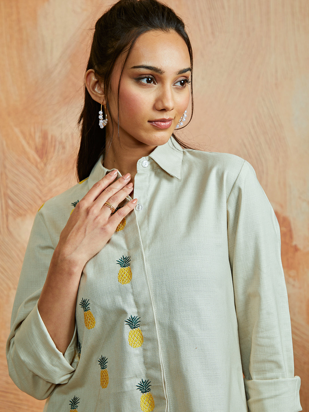 Women's Cream Co Ords Set