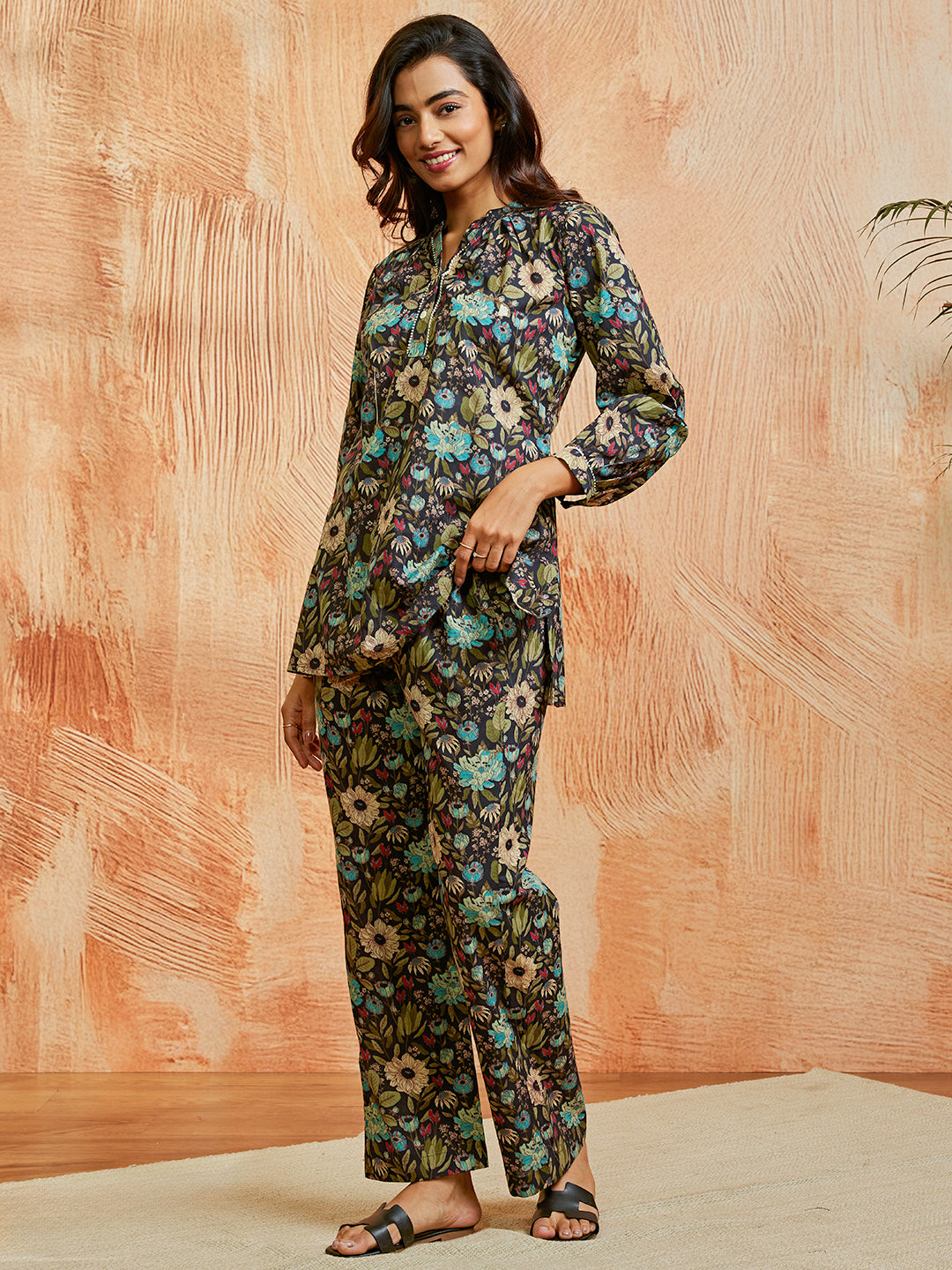 Women's Black Co Ords Set