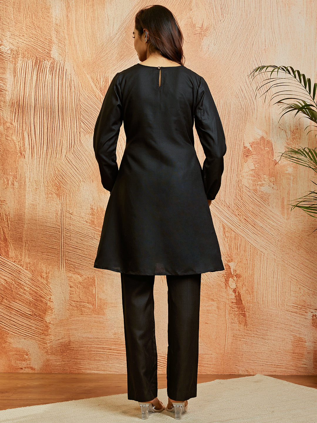 Women's Black Co Ords Set